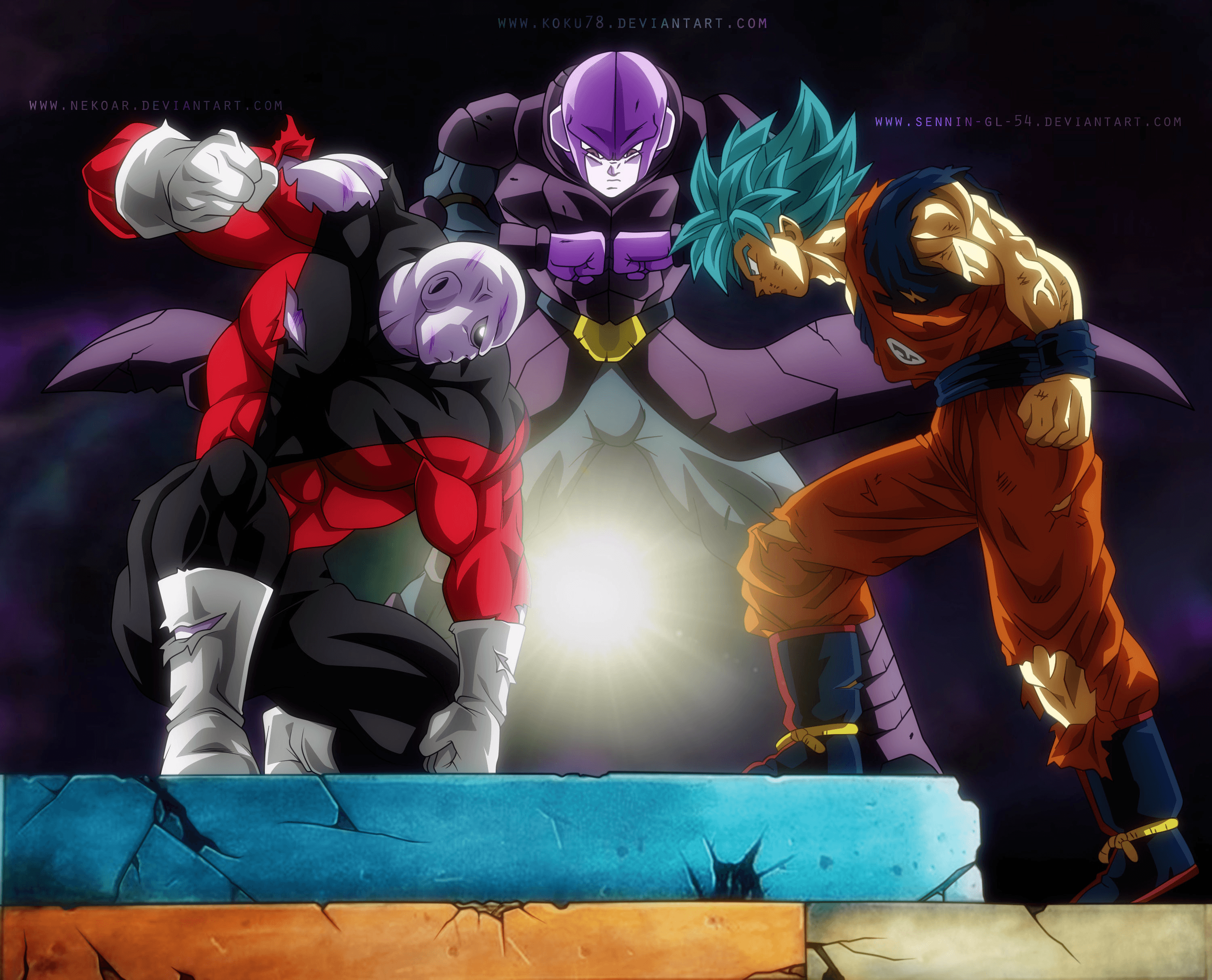 Jiren, Hit e Goku Dragon Ball, Saiyan, 3000x2426 WQXGA, Laptop