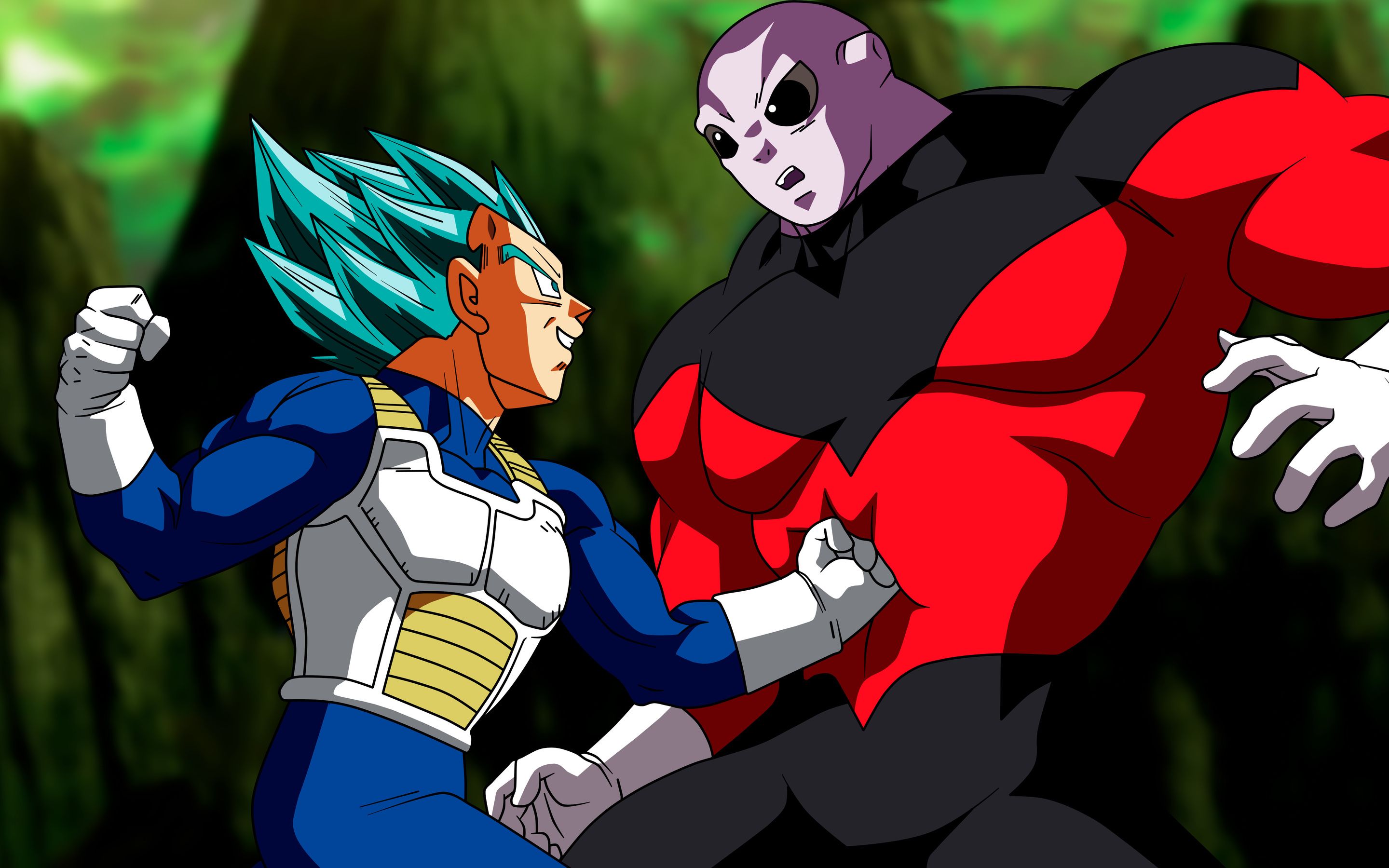 Goku vs Jiren, Dragon Ball Super, 5052x1986 Panoramico, Dual Screen