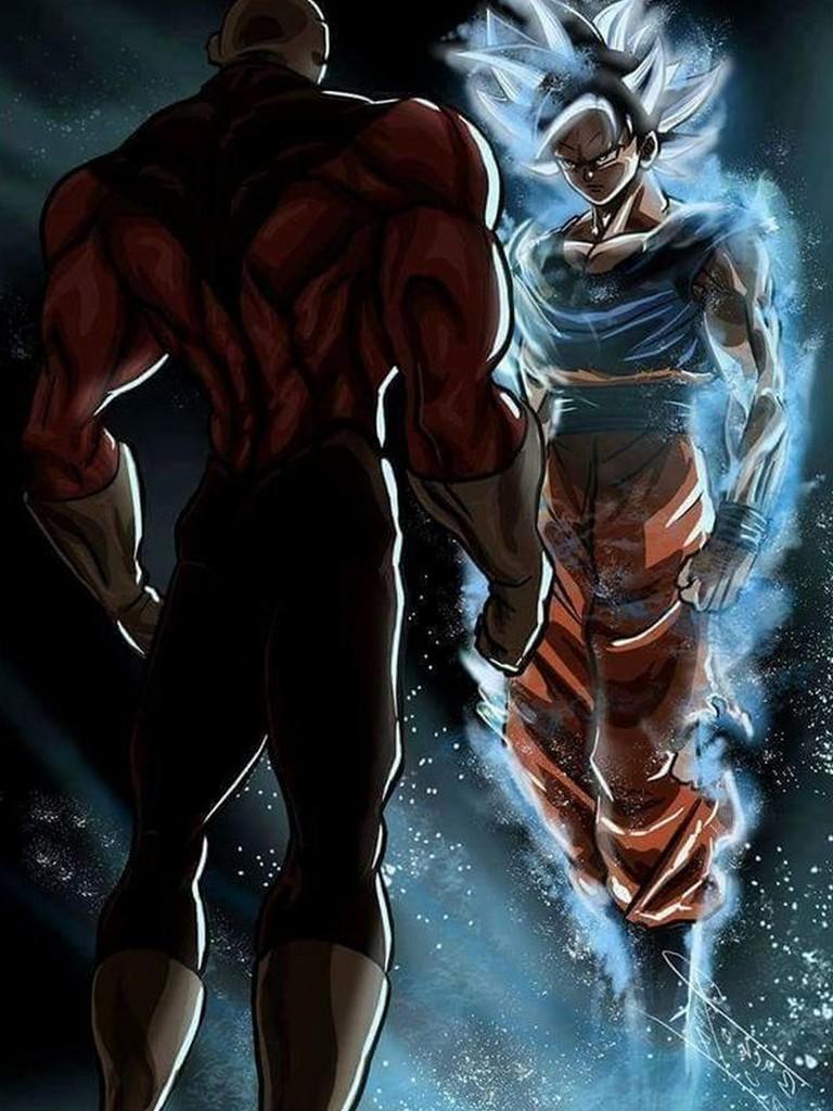 Jiren e Goku Ultra Instinct, Dragon Ball, 768x1024 Verticale, Mobile