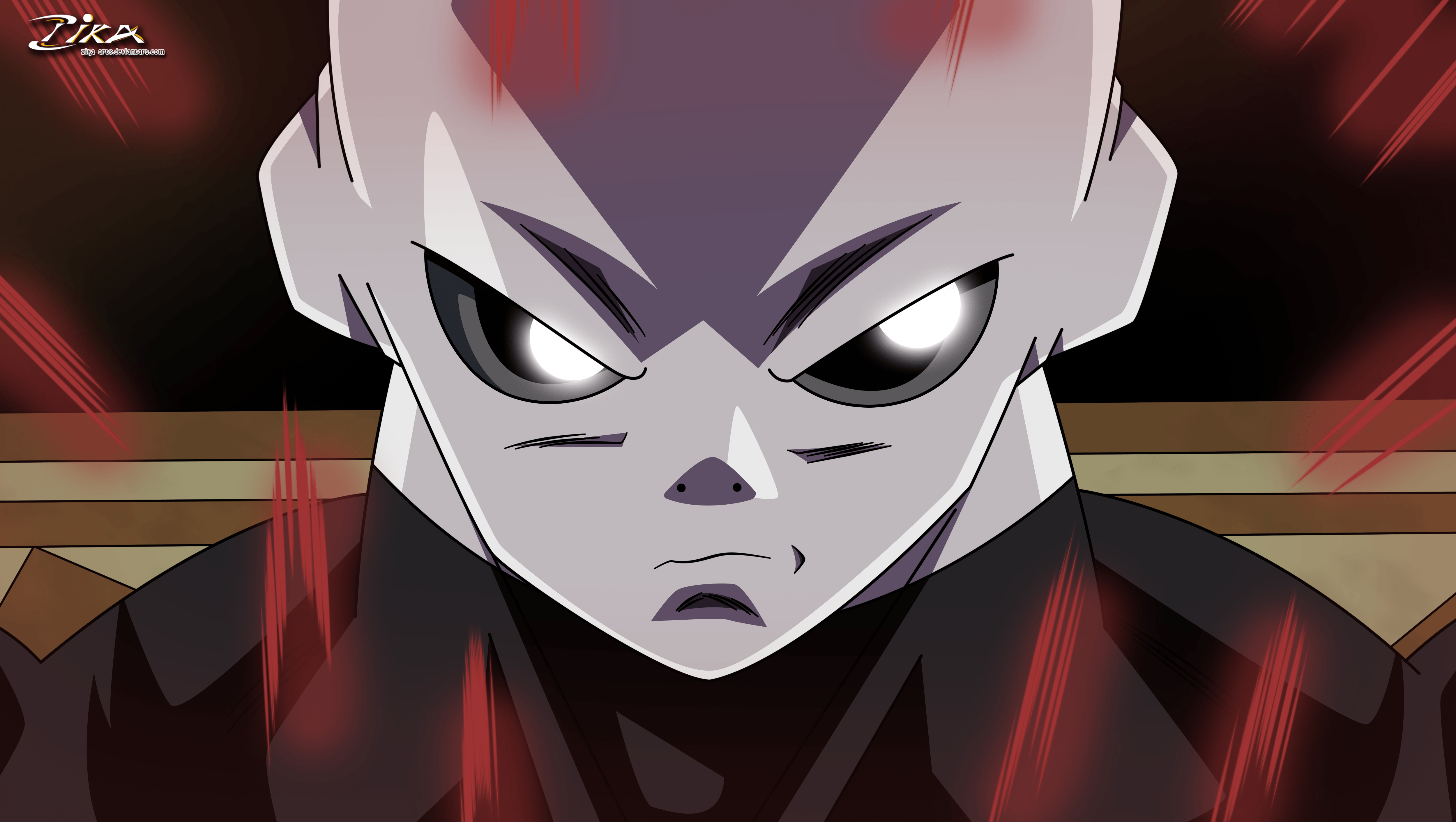 Jiren Dragon Ball personaggio, 5000x2823 UHD, Monitor 4K