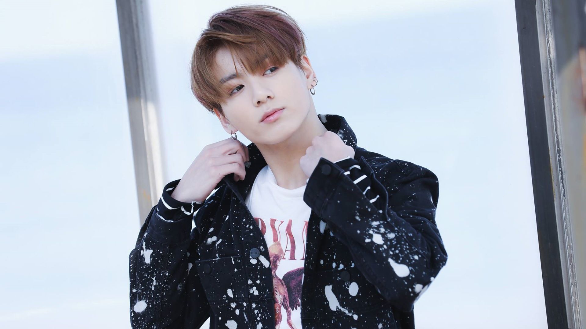 Jungkook BTS giacca nera, 1920x1080 Full HD, Monitor Gaming