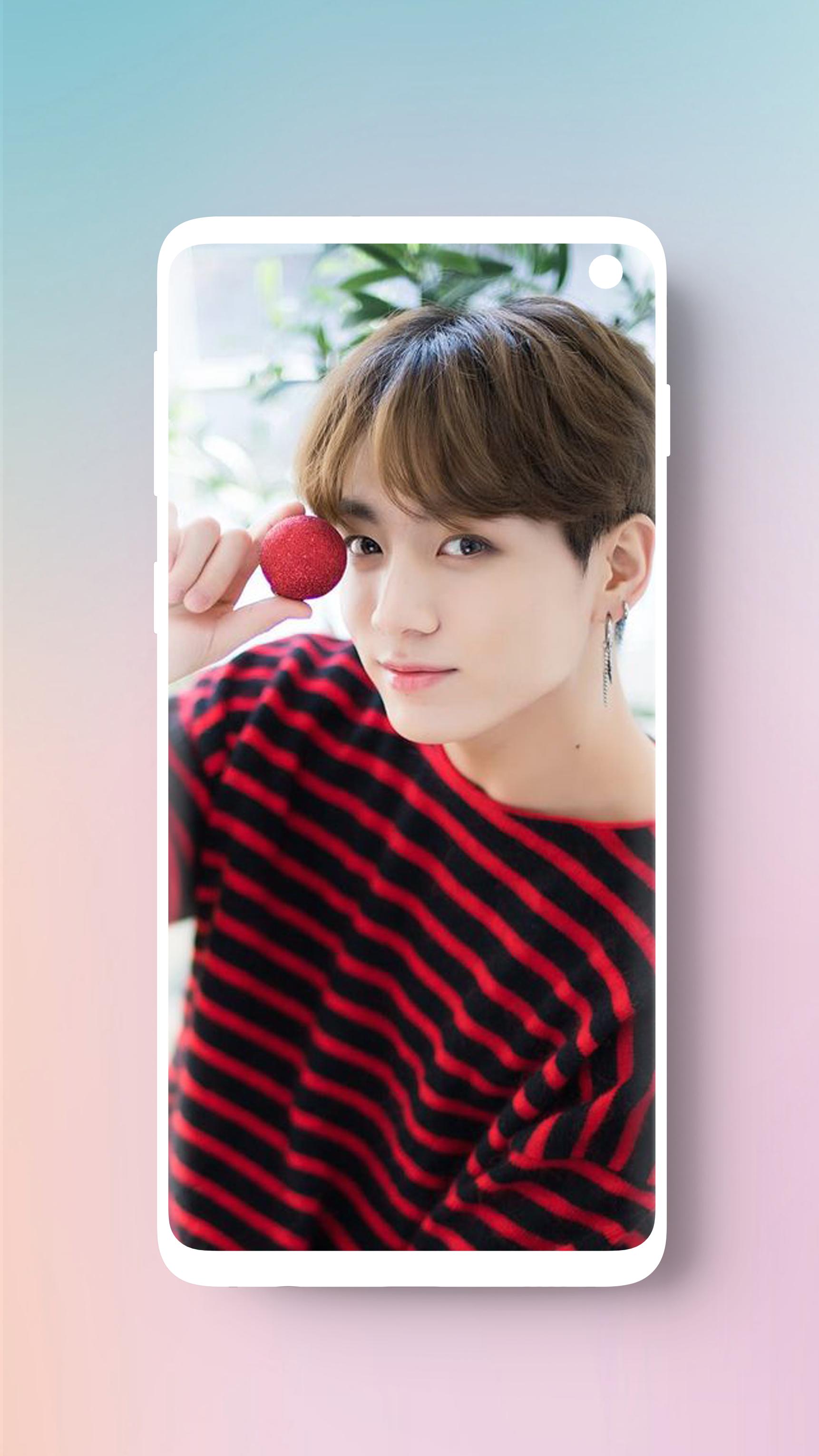 Jungkook BTS con fragola, 1722x3062 Full HD Verticale, iPhone