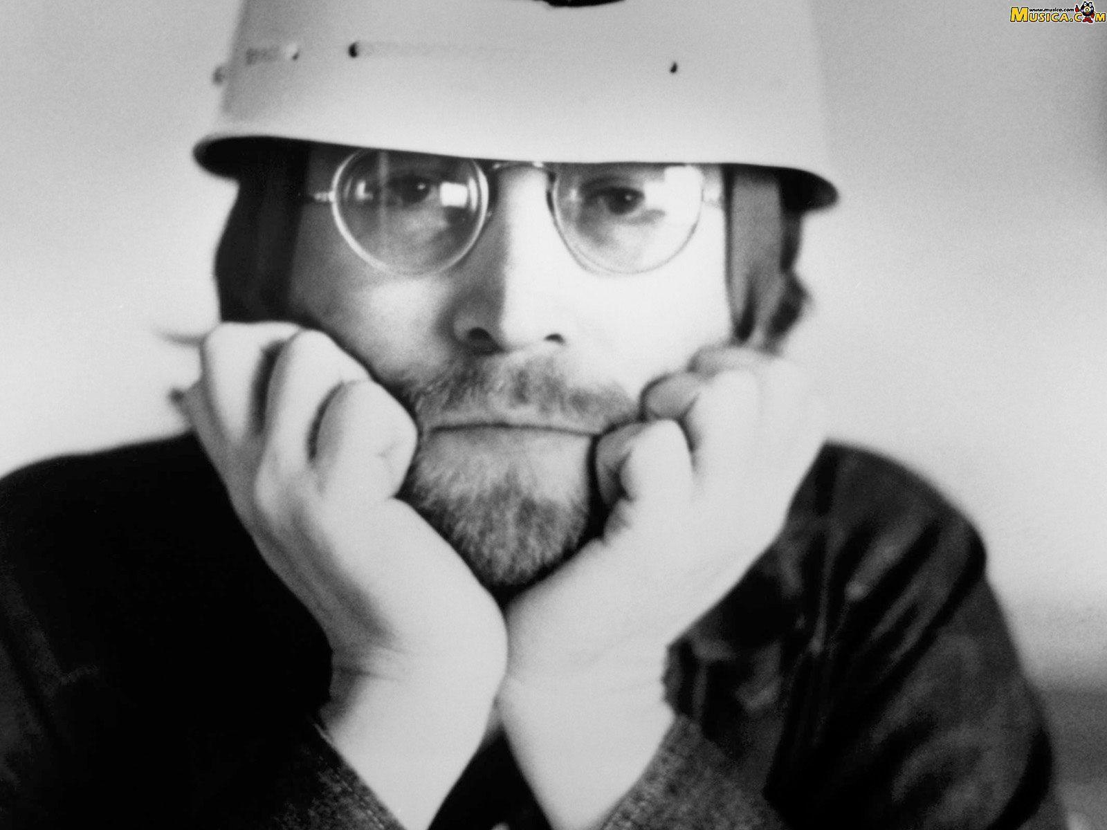 John Lennon casco bianco bianco/nero, 1600x1200 900p, PC