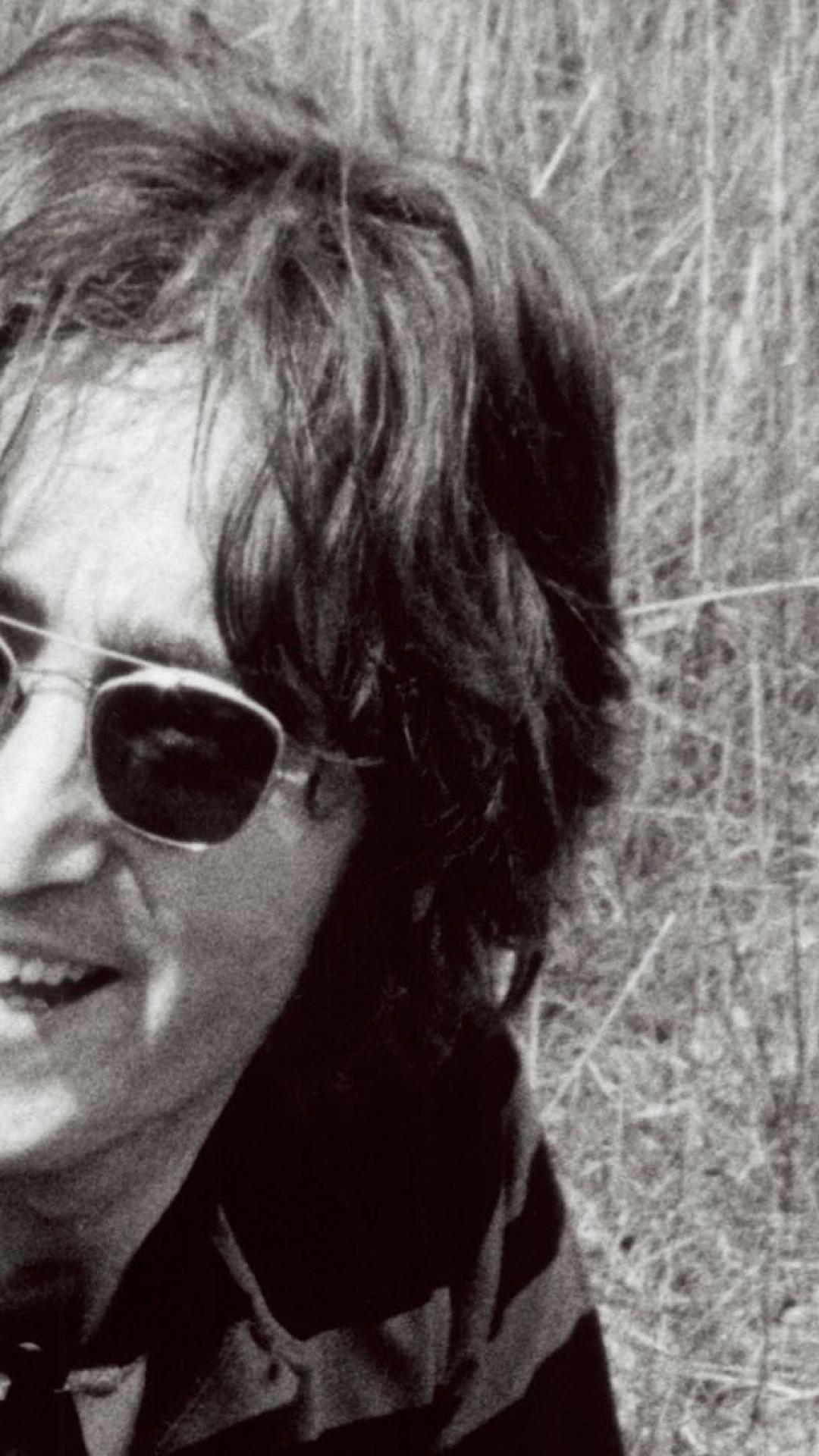 John Lennon occhiali da sole bianco e nero, 1080x1920 Full HD Verticale, Smartphone