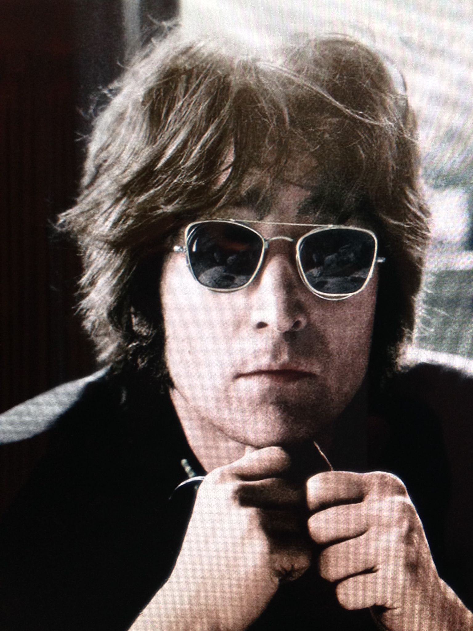 John Lennon con occhiali, 1536x2048 Full HD Verticale, iPhone