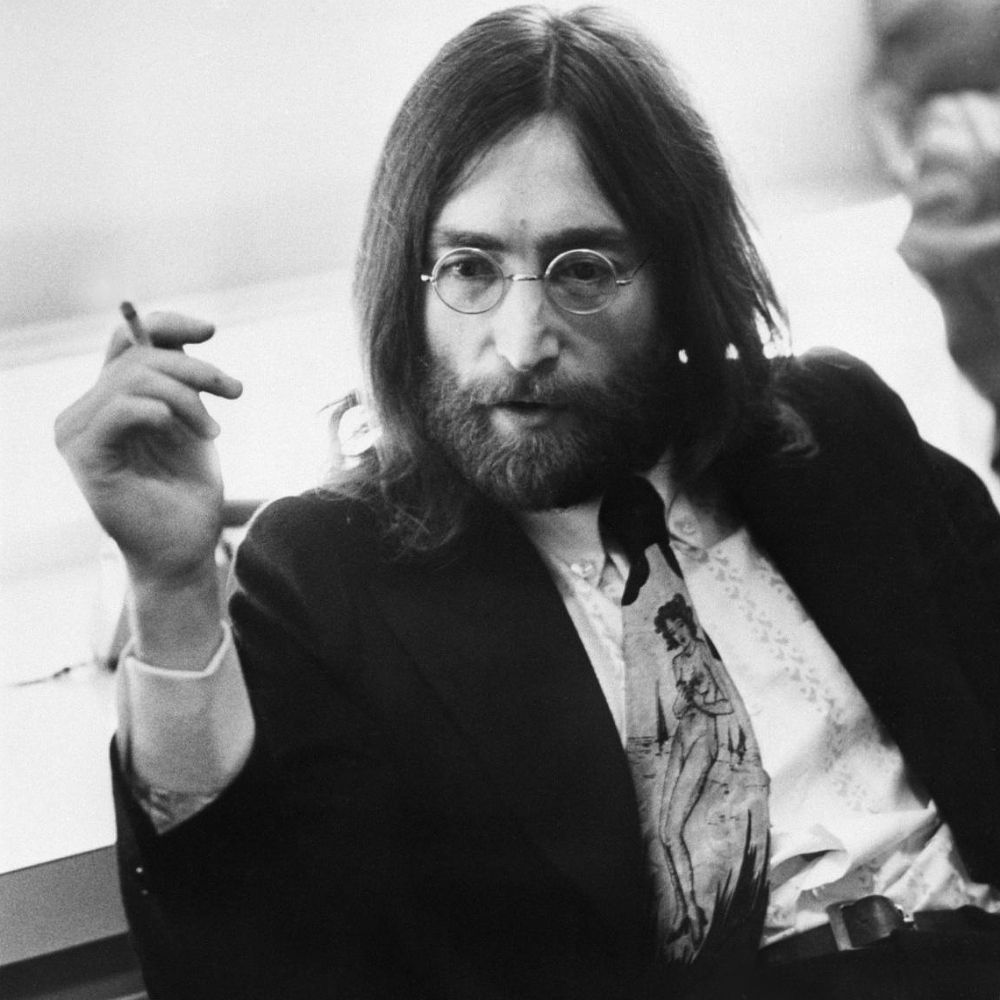 John Lennon bianco e nero, 1000x1000 HD, PC