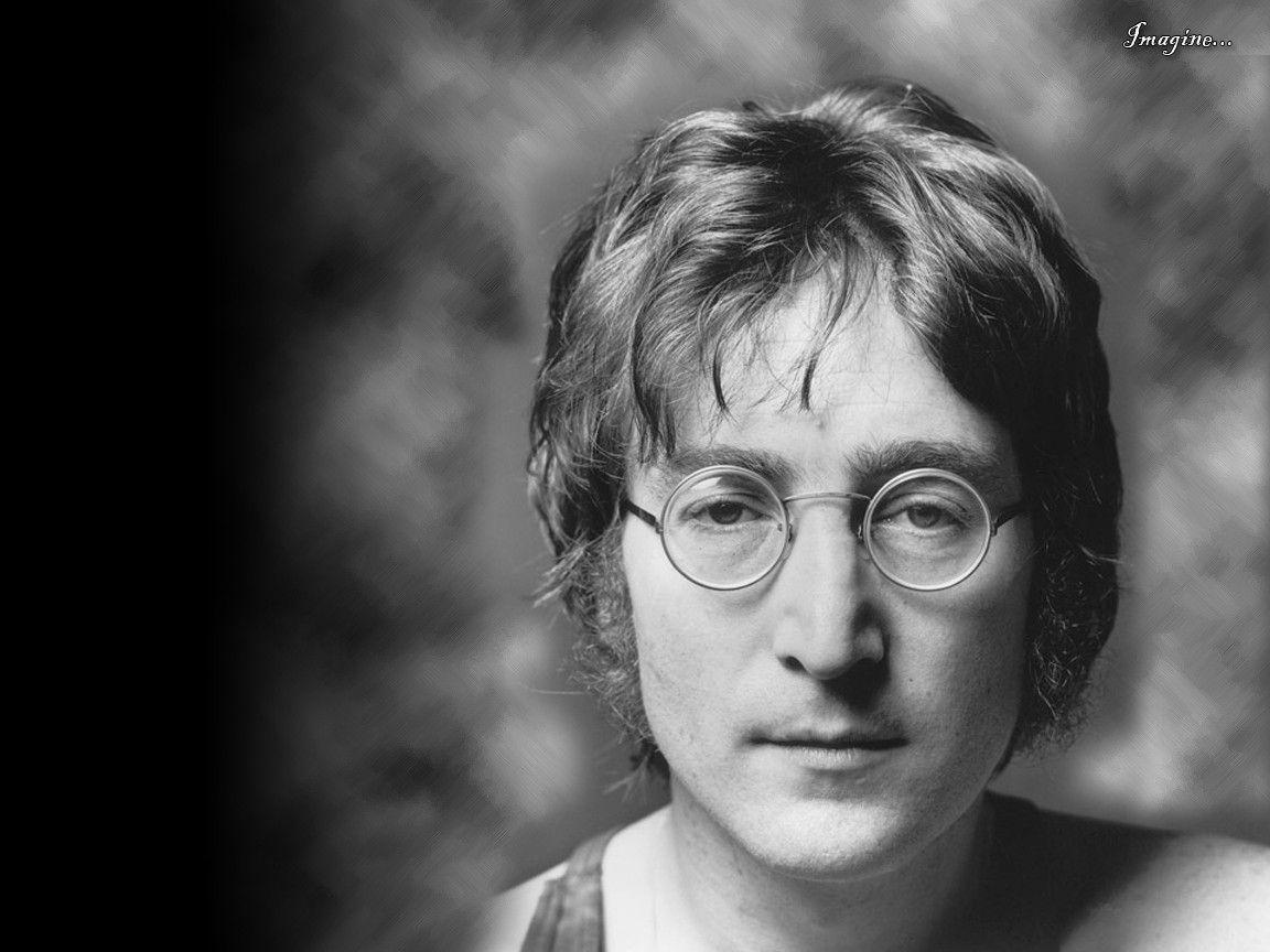 John Lennon ritratto bianco nero, 1152x864 HD, PC