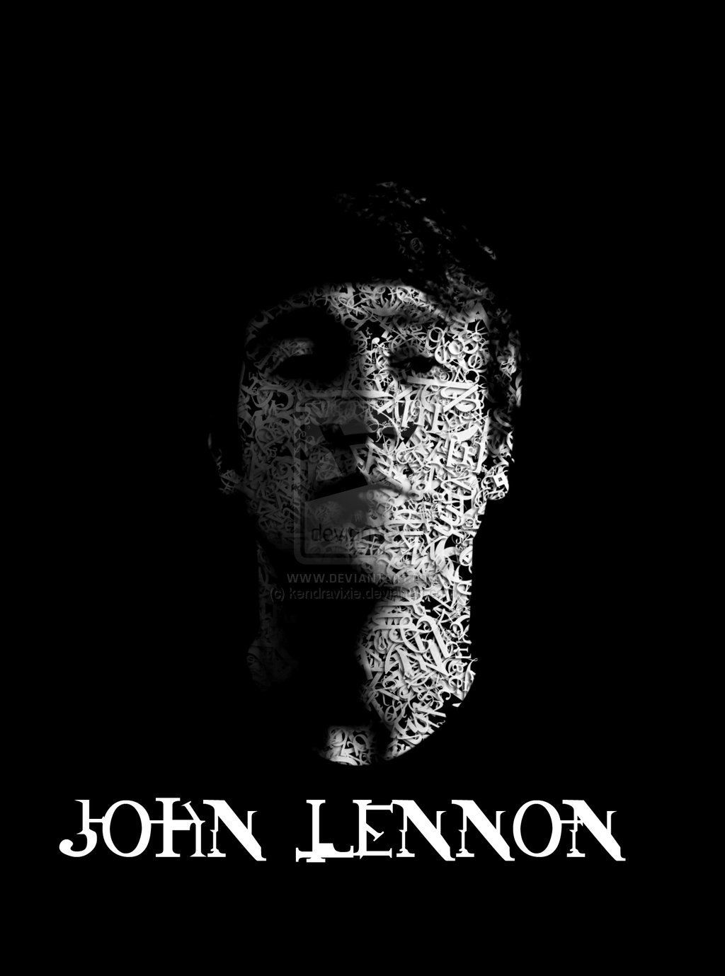 John Lennon ritratto testurizzato, 1024x1379 Full HD Verticale, Google Pixel