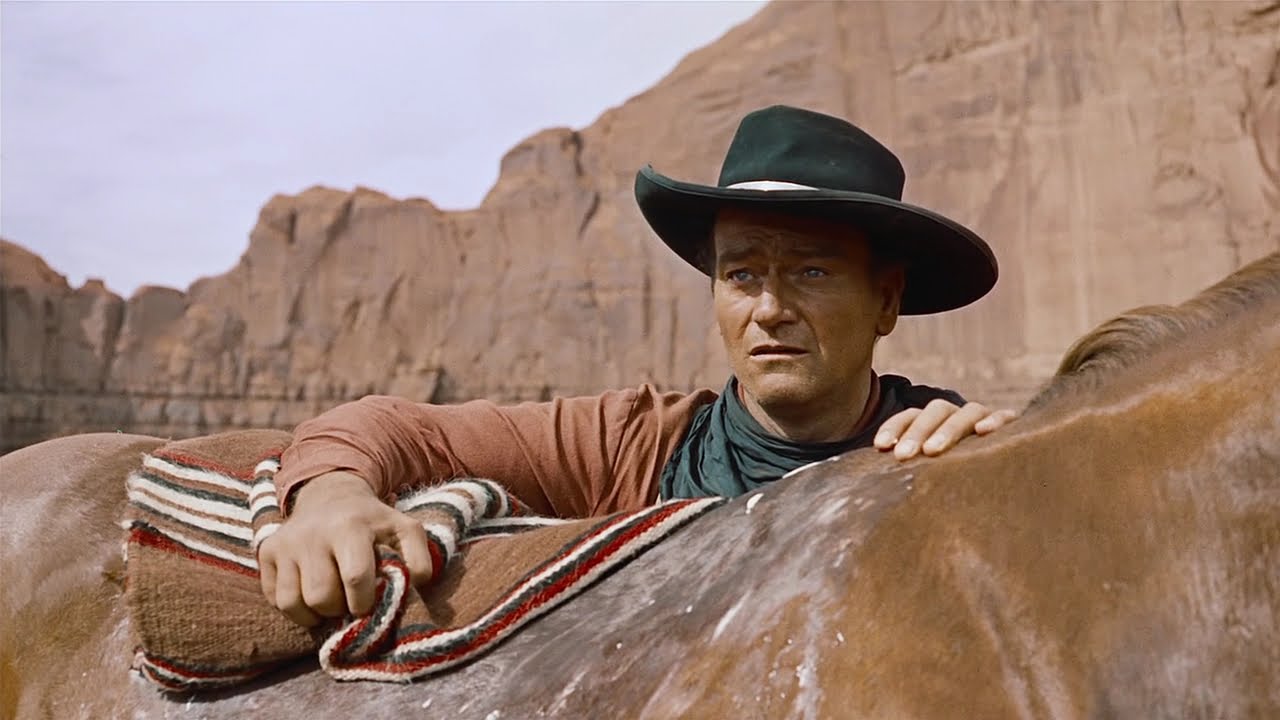 John Wayne western a cavallo, 1280x720 HD, Desktop
