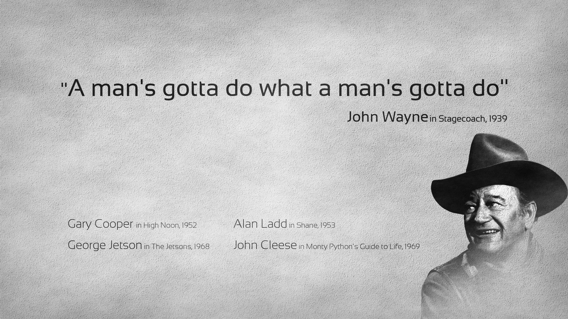 John Wayne citazione film, 1920x1080 Full HD, Desktop