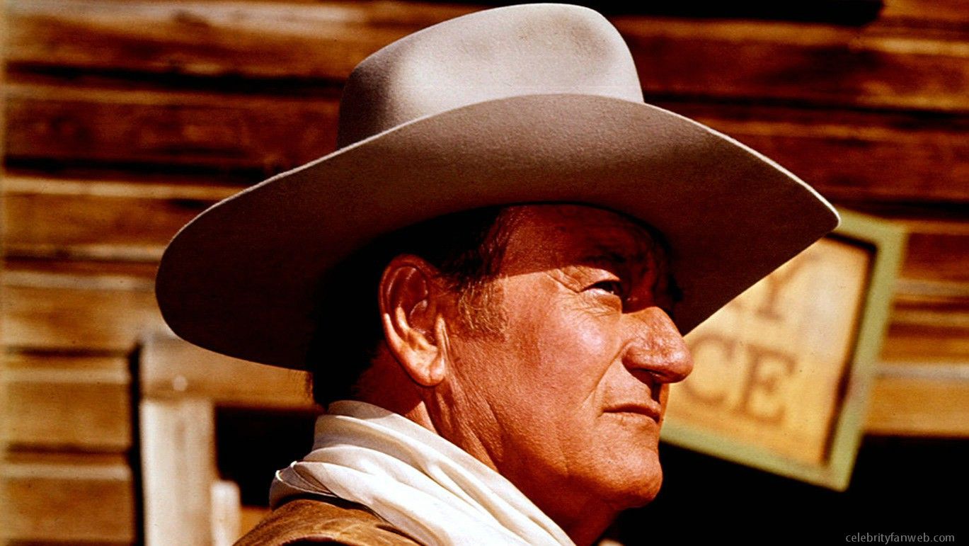 John Wayne cowboy cappello, 1369x771 HD, Desktop