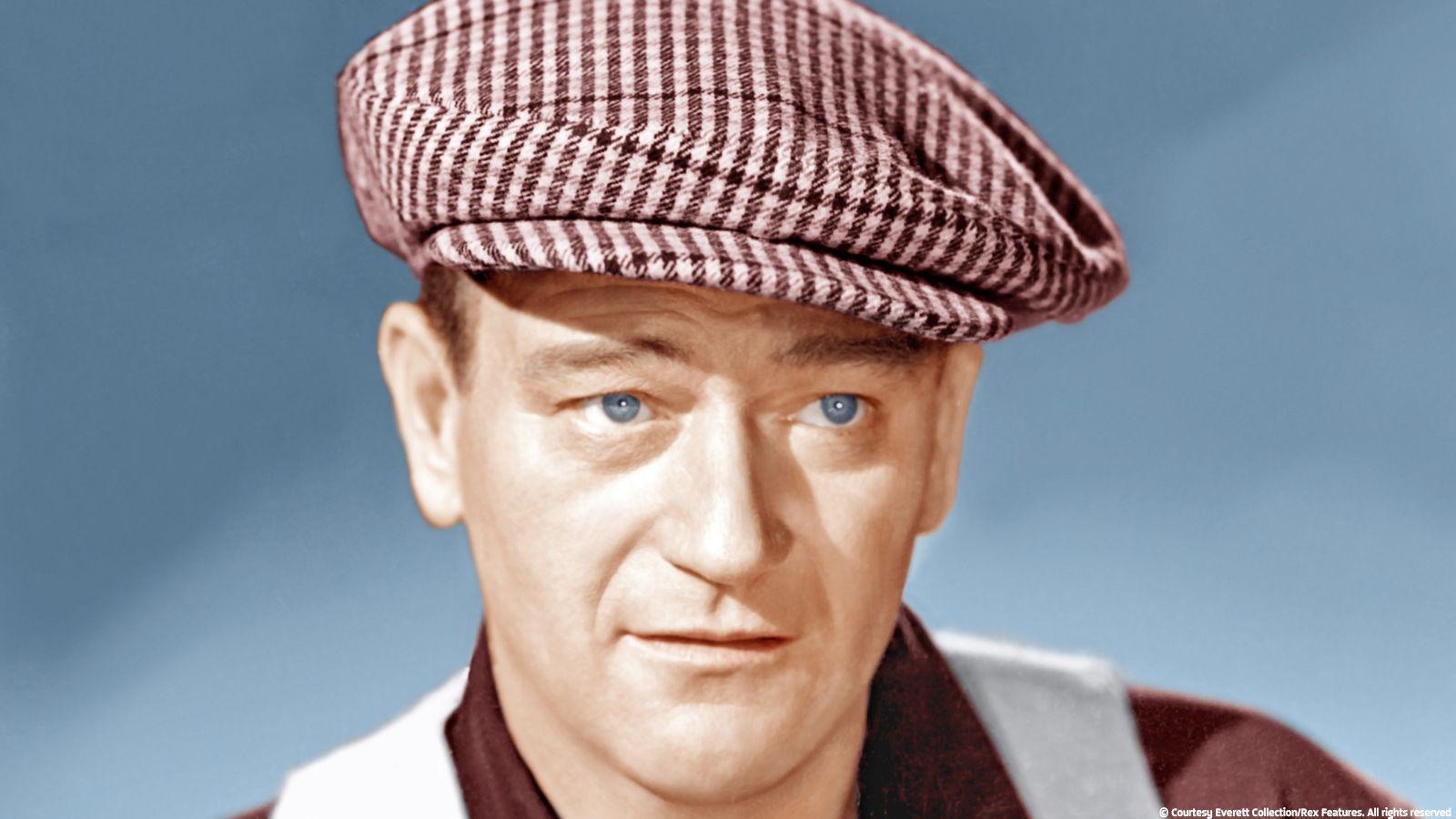 John Wayne ritratto berretto, 1600x900 HD, Desktop