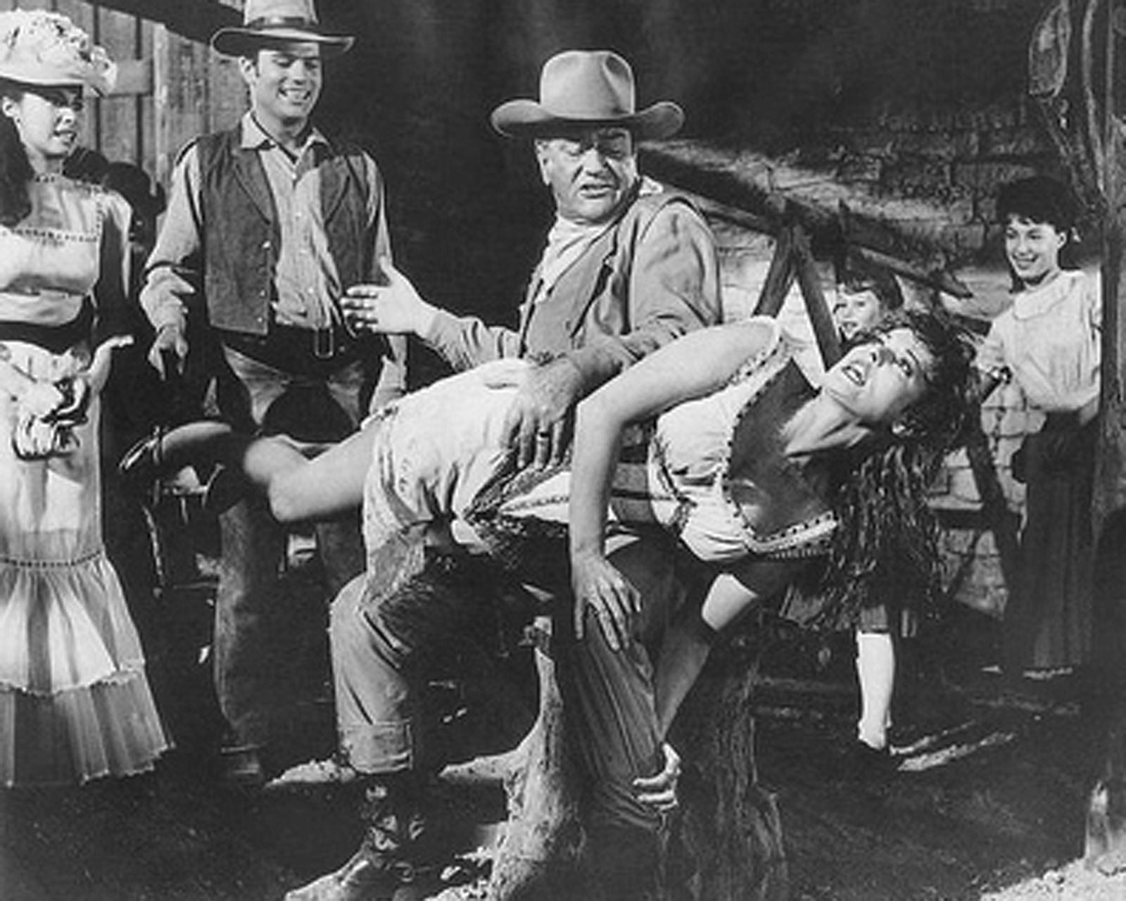 Francobollo John Wayne con citazione, 1024x768 HD, PC