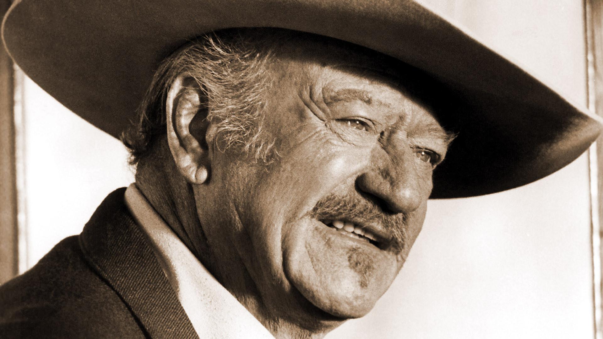 John Wayne ritratto seppia cowboy, 1920x1080 Full HD 1080p, Desktop