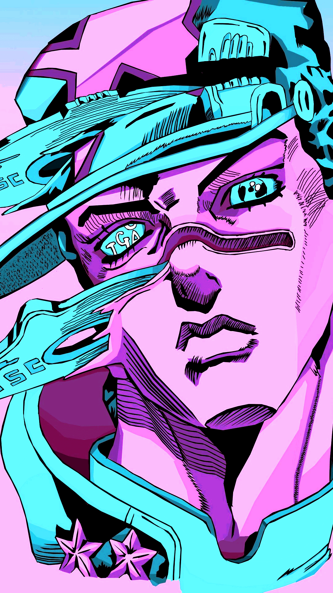 Jotaro Kujo JoJo, Stardust Crusaders, 1080x1920 Verticale, Telefono