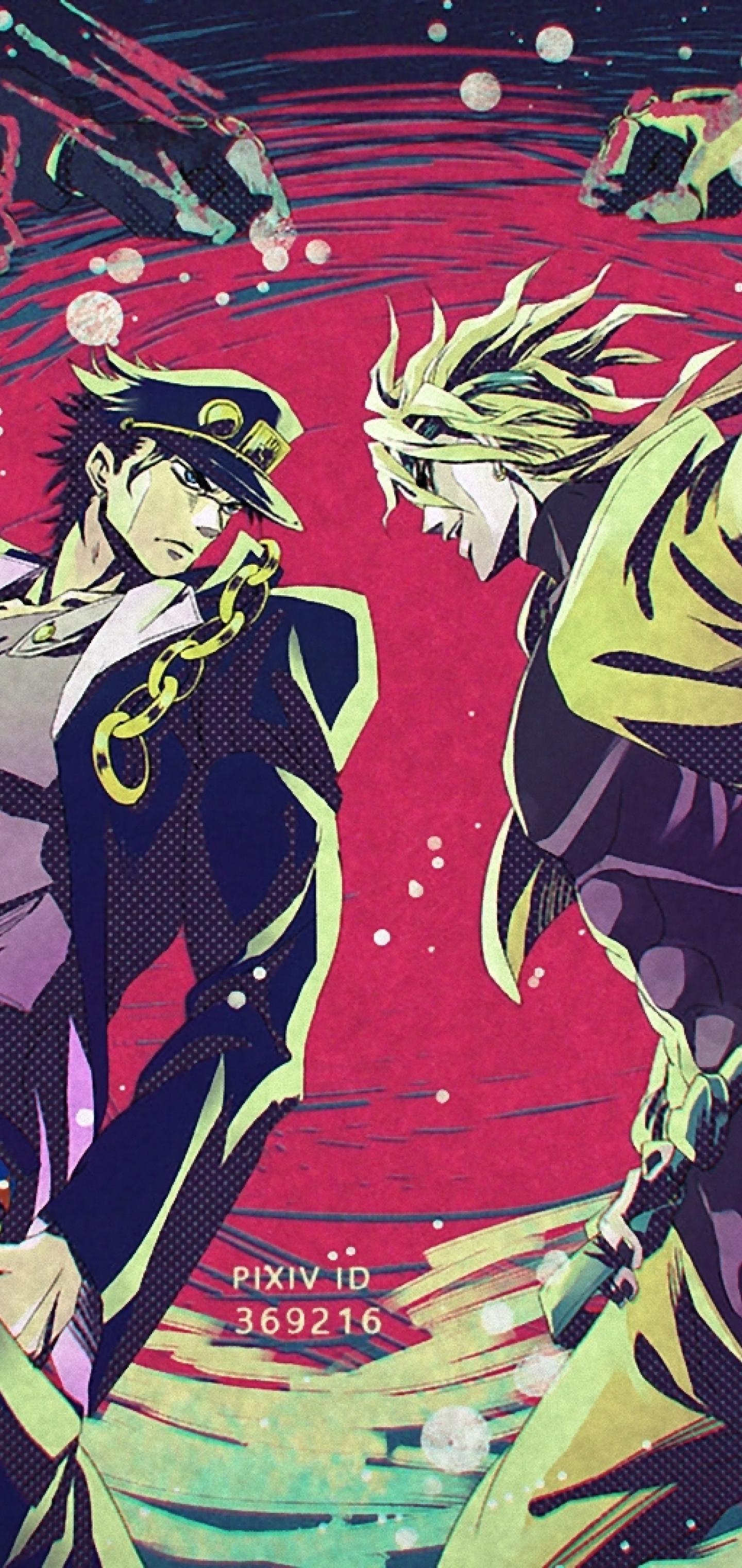 JoJo's Bizarre Adventure personaggi, Hirohiko Araki, 1440x3040 Verticale, Telefono