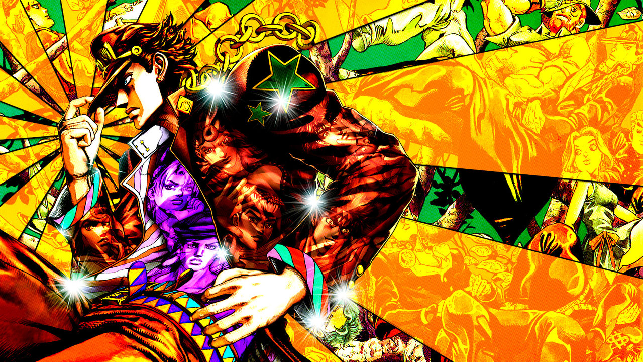 JoJo's Bizarre Adventure personaggio giallo, 1280x720 720p, PC