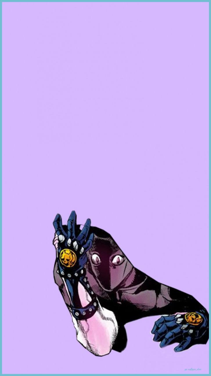 Personaggio JoJo Bizarre Adventure viola, 727x1293 Verticale, Mobile