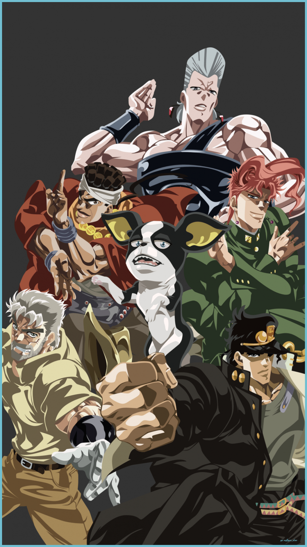 Personaggi JoJo's Bizarre Adventure, 1047x1862 Full HD Verticale, Realme