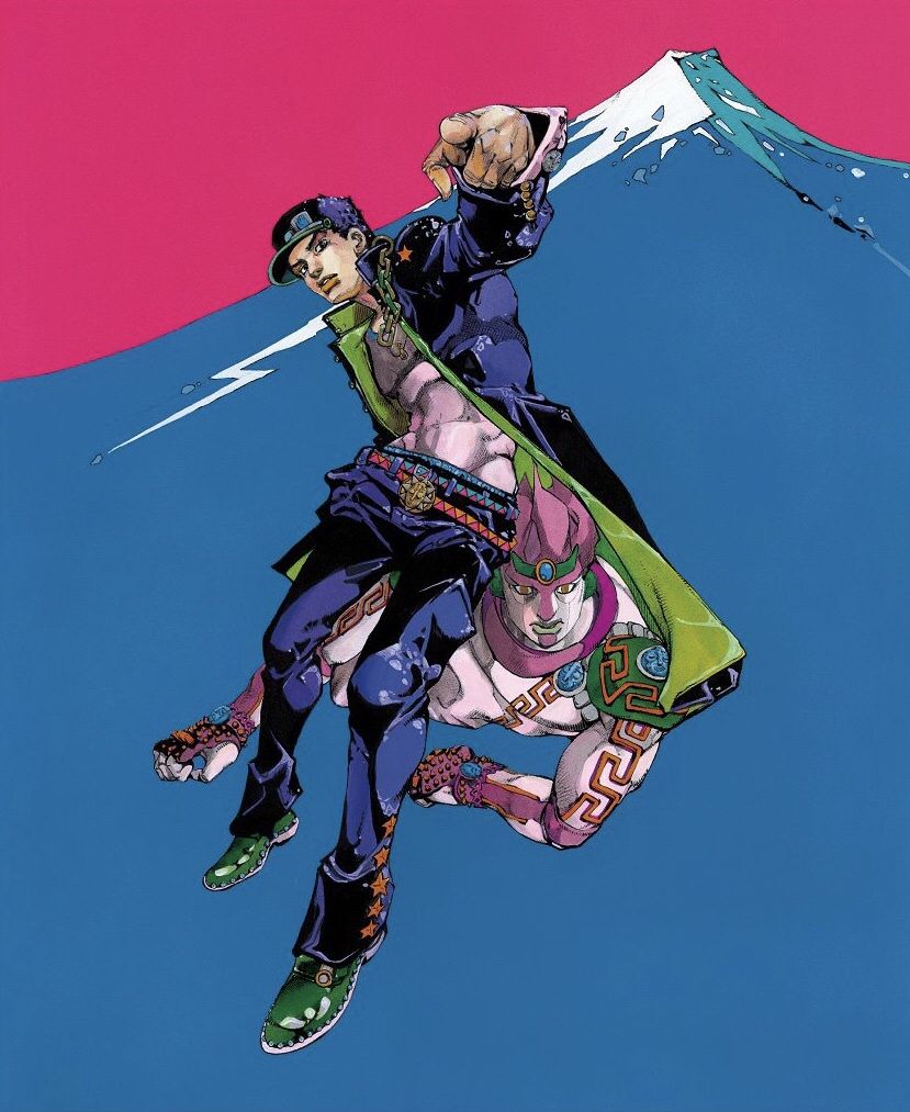 Jotaro e Kakyoin JoJo, 829x1013 Full HD Verticale, iPhone