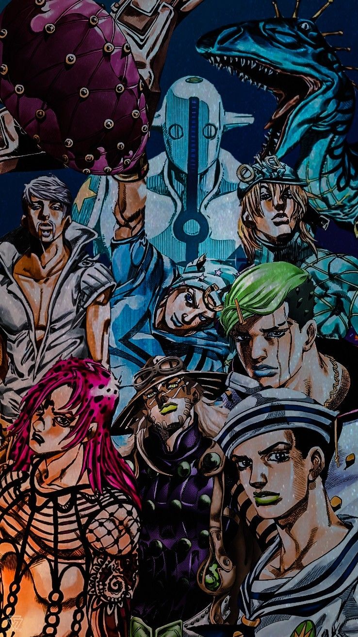 Personaggi JoJo's Bizarre Adventure, 738x1311 Verticale, Android