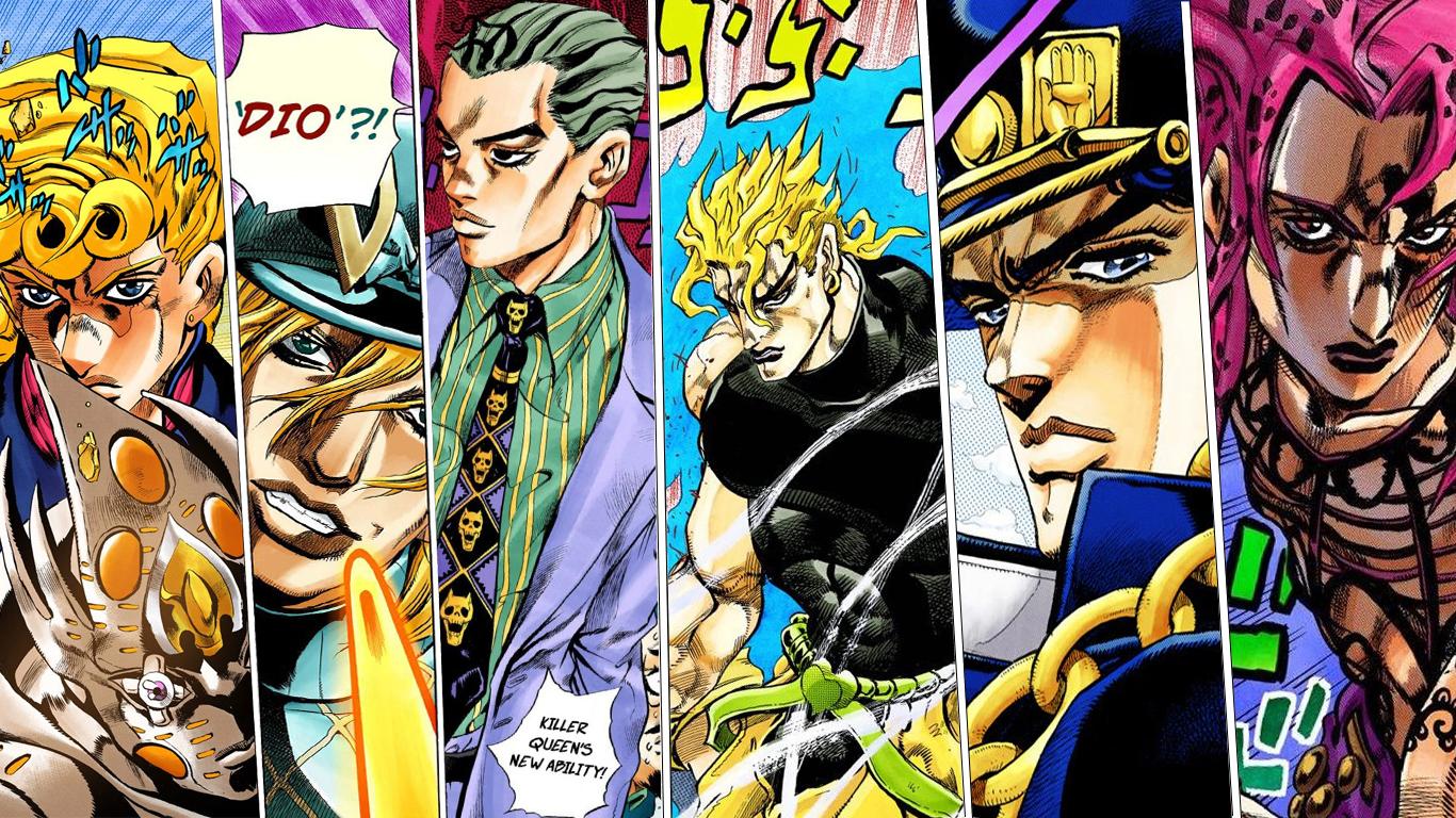 Personaggi JoJo's Bizarre Adventure, 1366x768 720p, Laptop