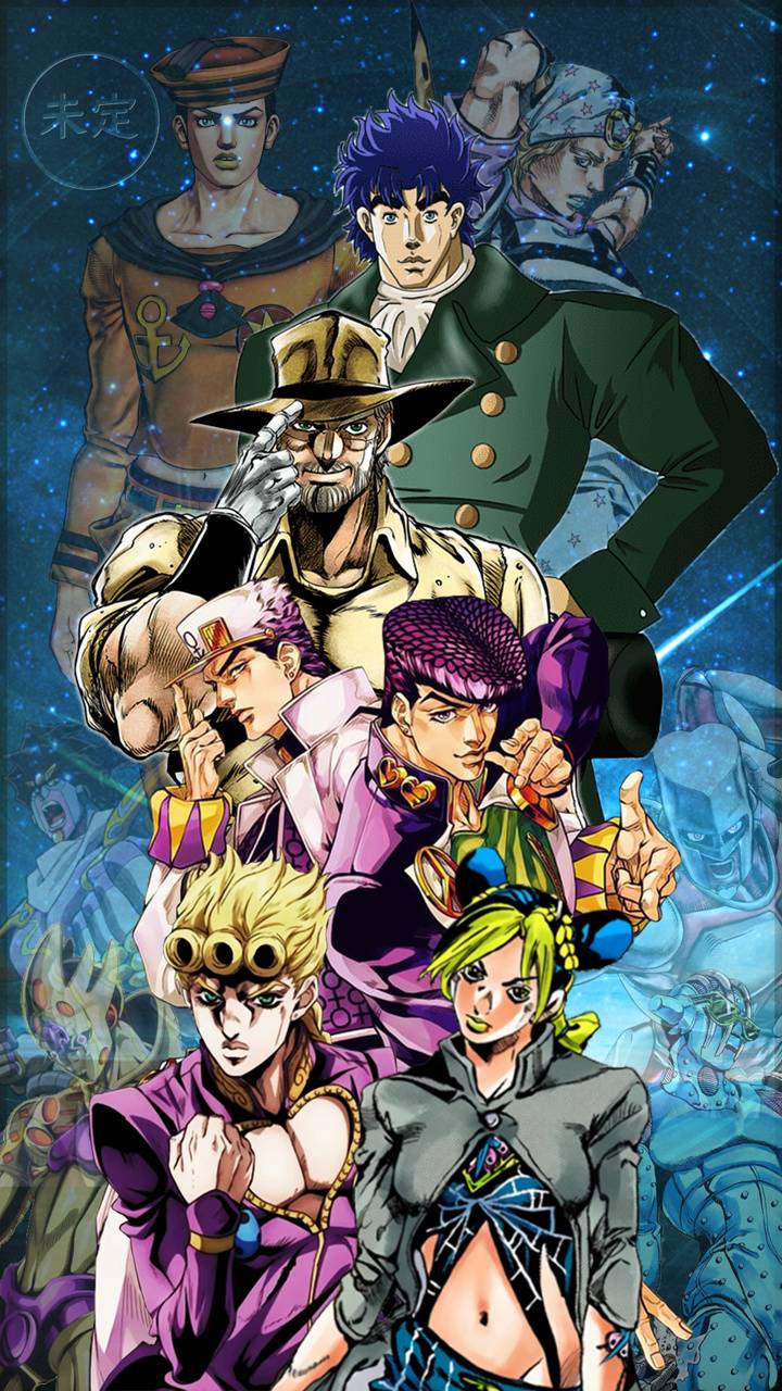 Personaggi JoJo's Bizarre Adventure, 720x1280 Full HD Verticale, iPhone