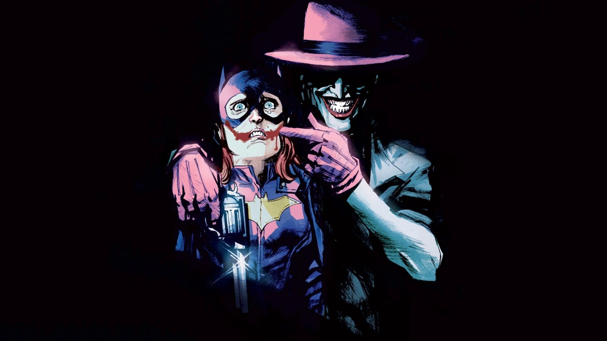 Joker e Batgirl in maschera, 2560x1440 2K QHD, Monitor Gaming