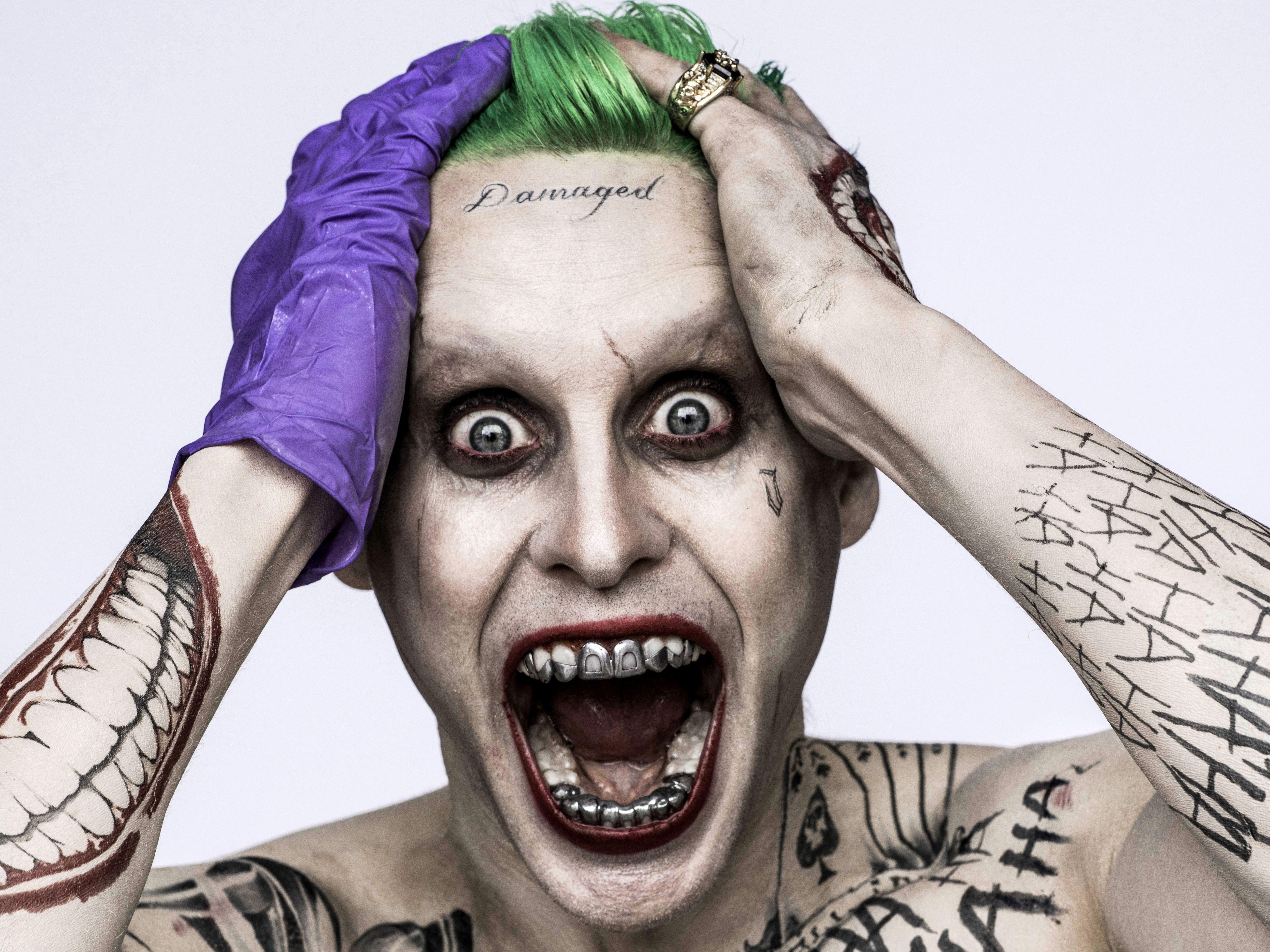 Joker Suicide Squad, capelli verdi, 4912x3684 UHD, Monitor 4K