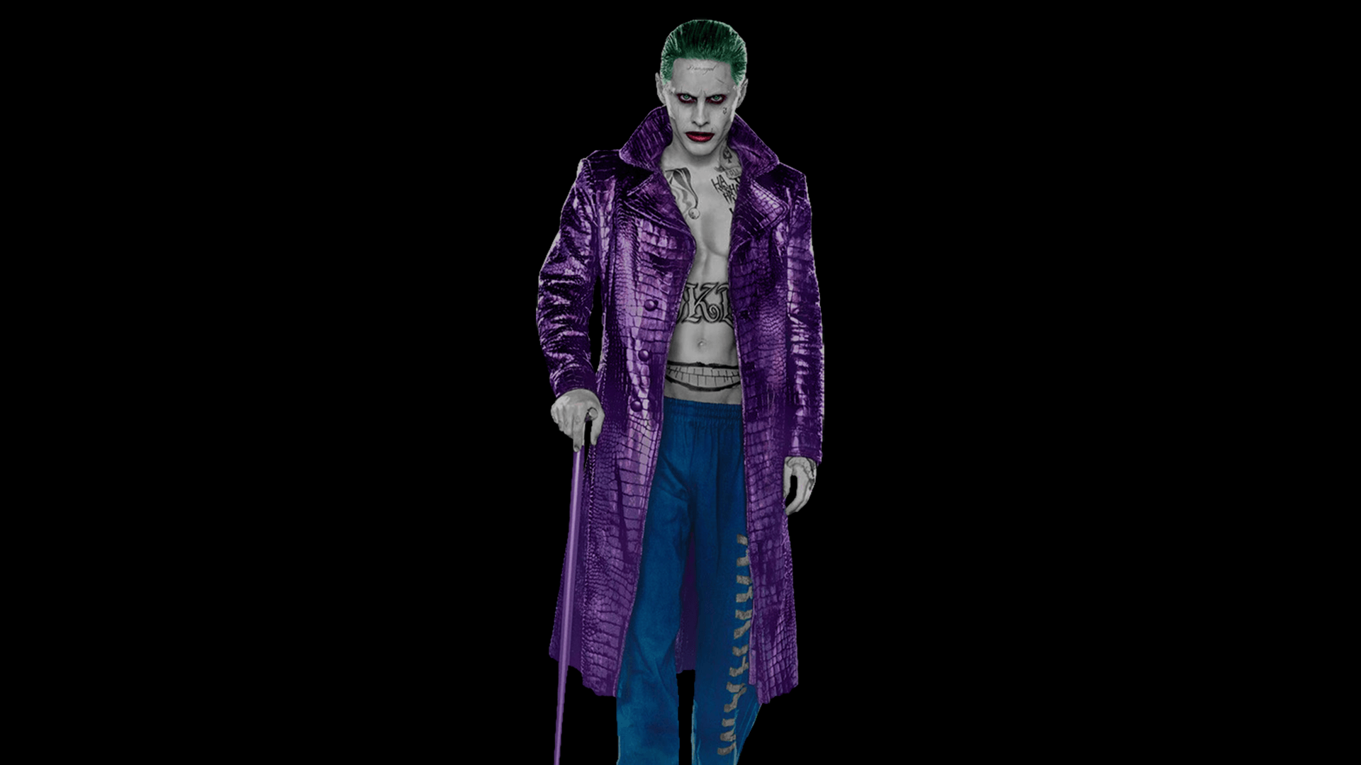 Joker cappotto viola Suicide Squad, 1920x1080 Full HD 1080p, Laptop