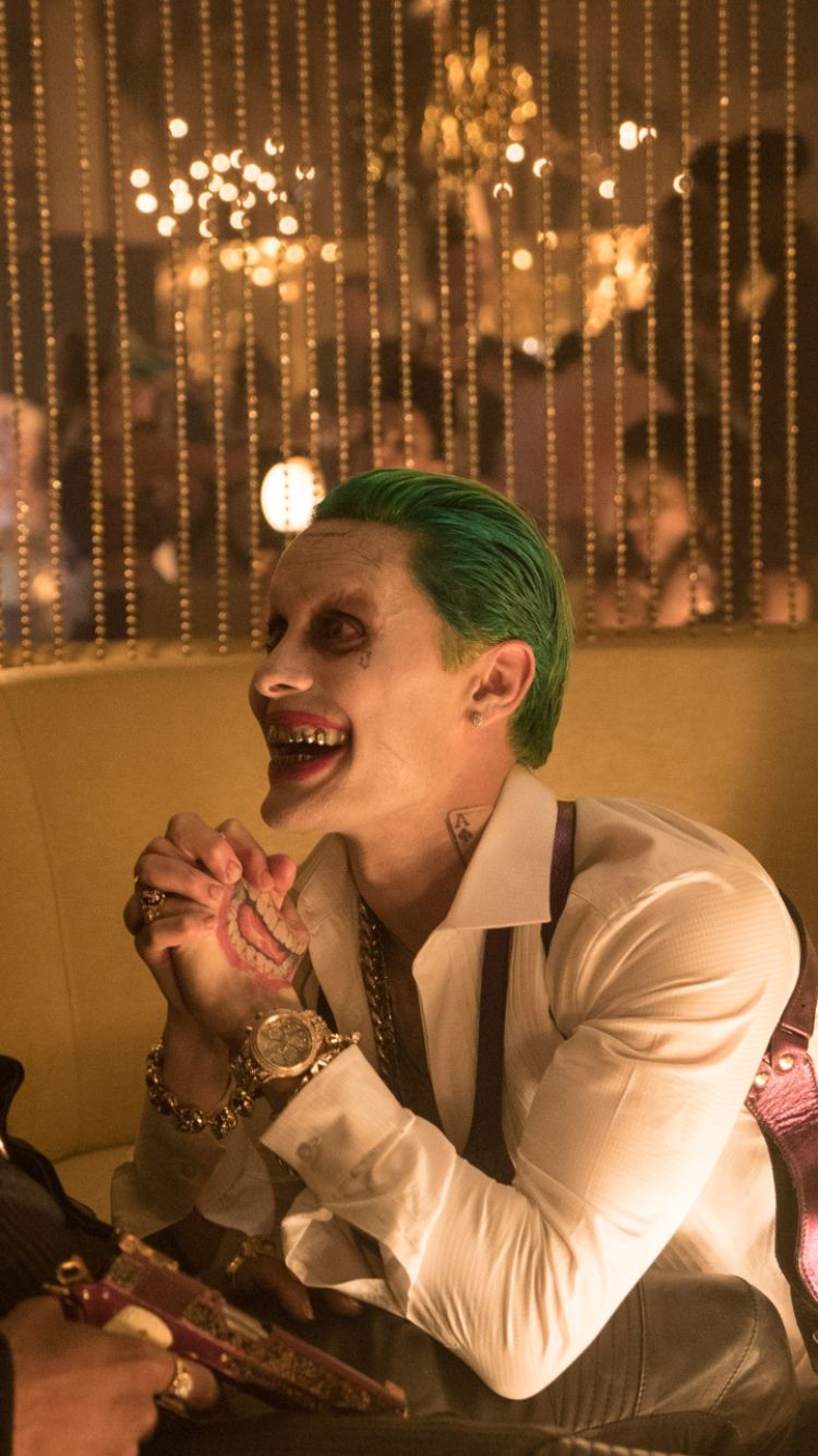 Joker capelli verdi Suicide Squad, 750x1334 Verticale, Mobile