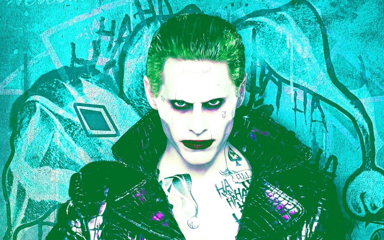 Joker Suicide Squad, sfondo verde, 1280x800 720p, Laptop