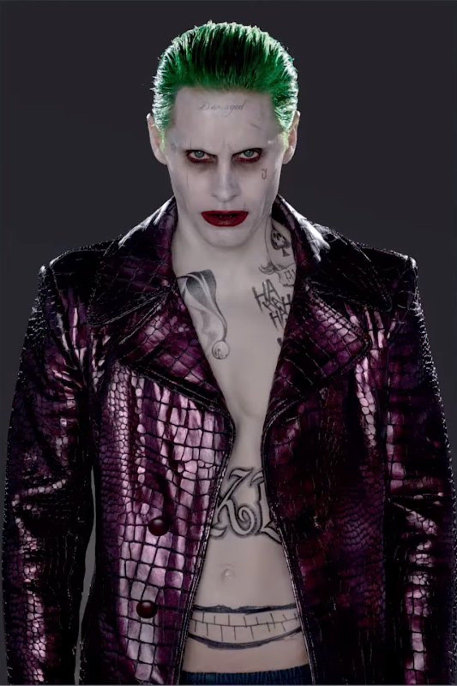 Joker Suicide Squad giacca viola, 1500x2254 Verticale, Telefono