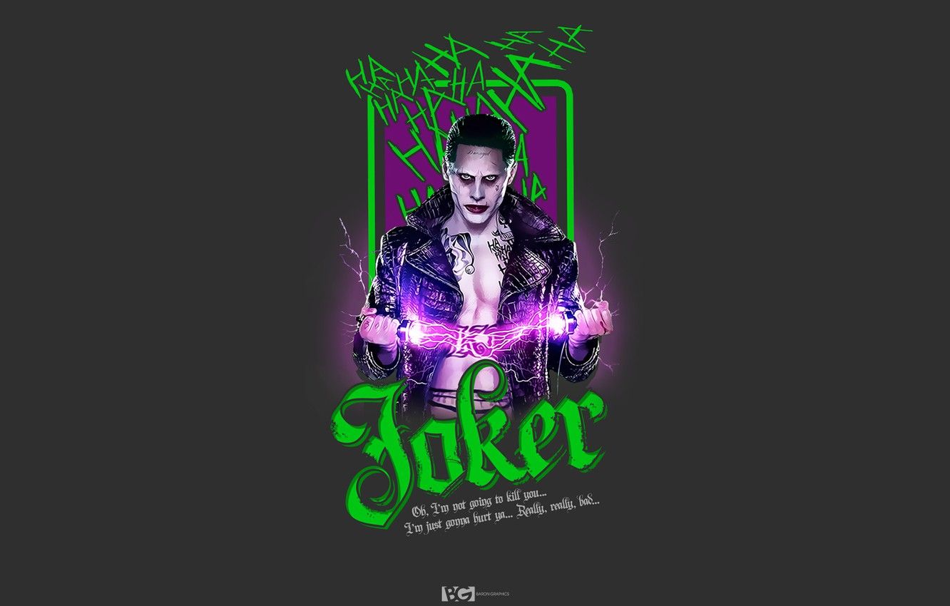 Joker Jared Leto Suicide Squad, 1332x850 720p, PC