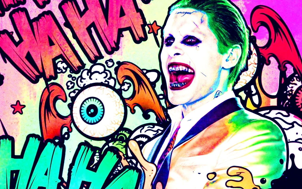 Joker Suicide Squad pop art, 1280x800 720p, MacBook Air