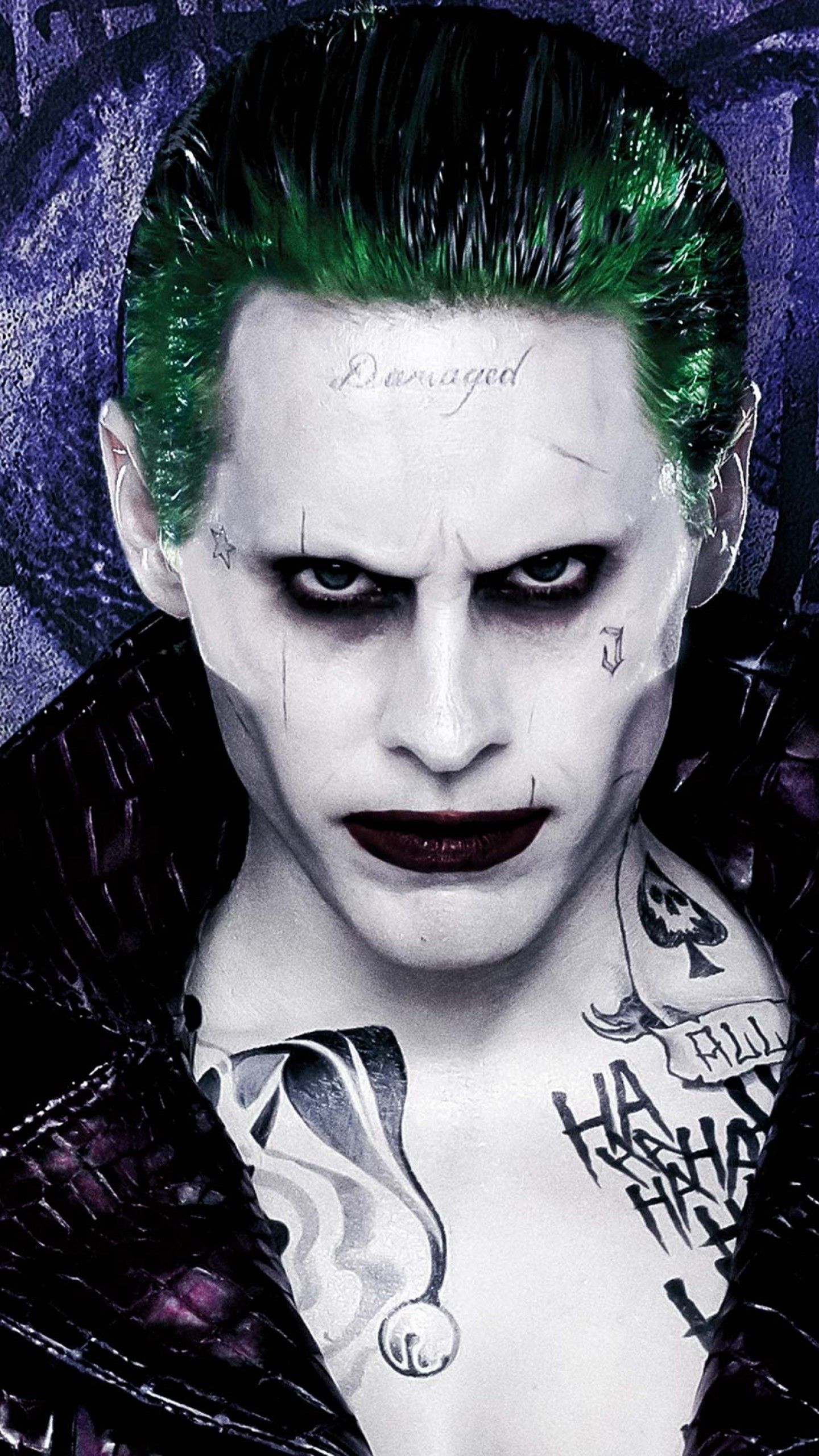 Joker Suicide Squad, Jared Leto, 1440x2560 Verticale, Mobile