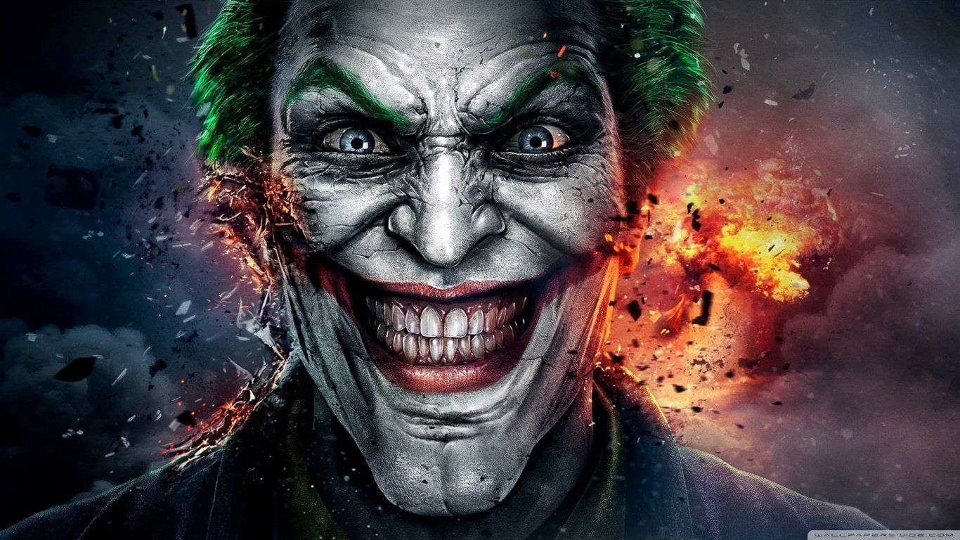 Batman Joker volto diviso, 1080x1920 Verticale, Samsung Galaxy
