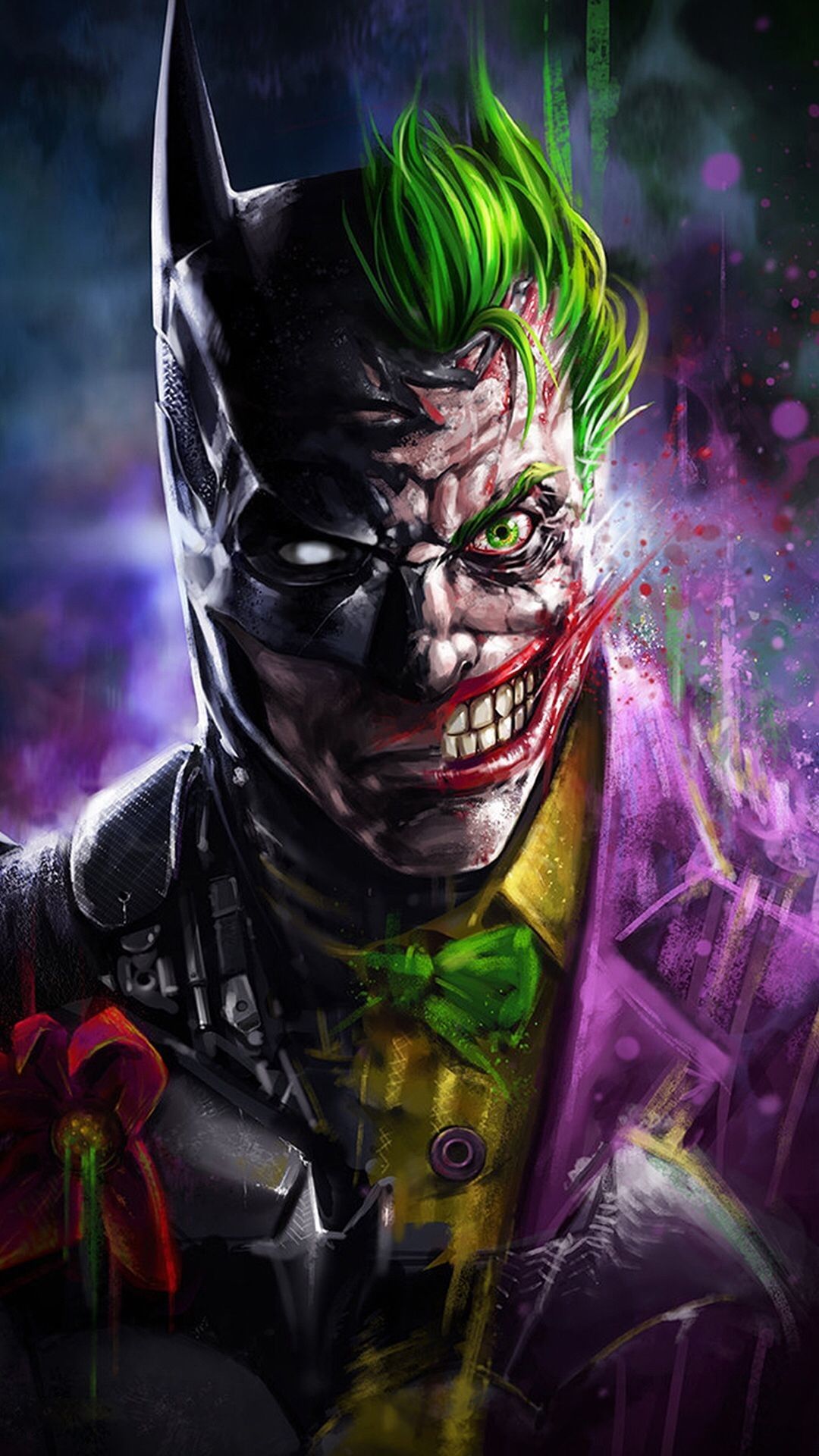 Joker con carta da gioco, 1545x945 720p, Laptop