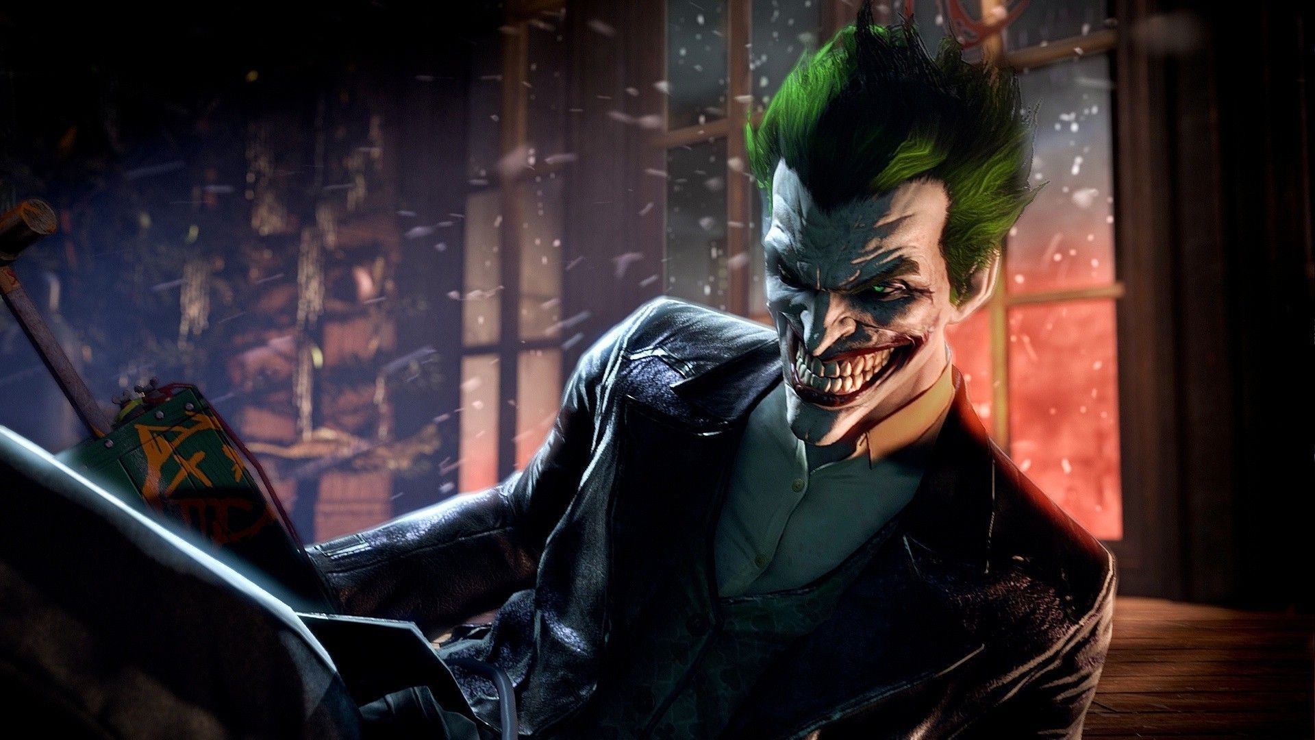 Joker e Batman volto diviso, Gotham, 1366x768 720p, PC
