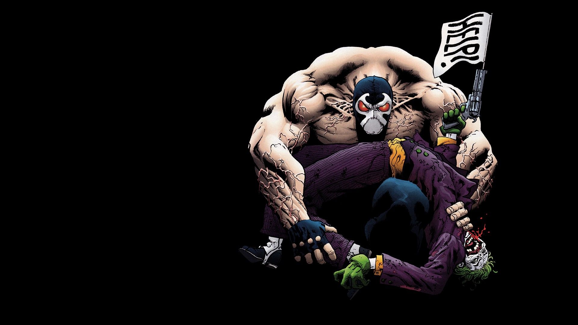 Batman afferra Joker fumetto, 1280x1024 HD, Desktop