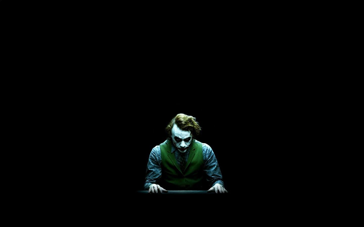 Joker nell'oscurità, 1440x900 HD, PC Desktop