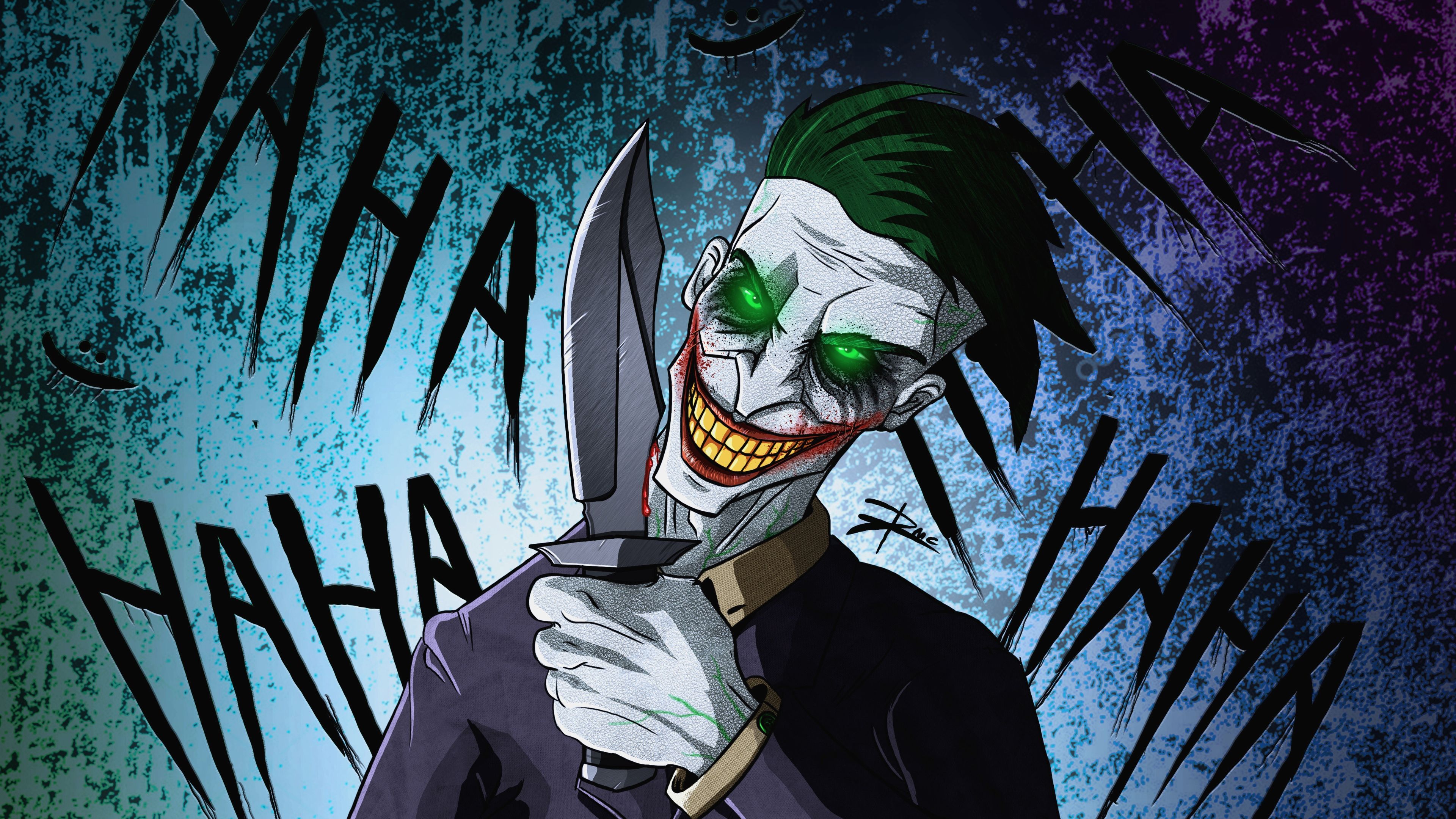 Joker su auto della polizia, 1920x1080 Full HD 1080p, Monitor Gaming