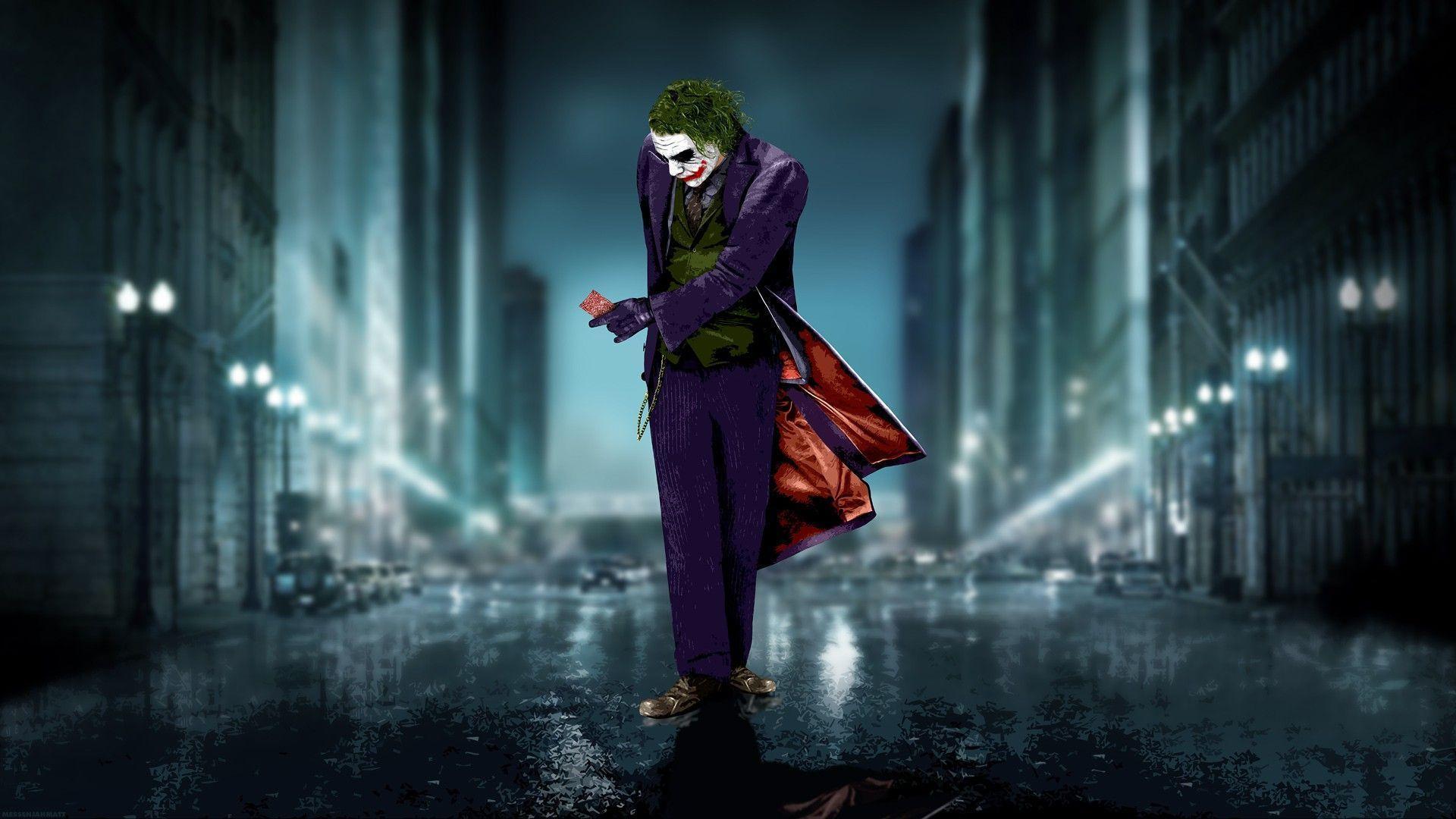Joker minimalista sfondo grigio, 1920x1080 Full HD, Desktop