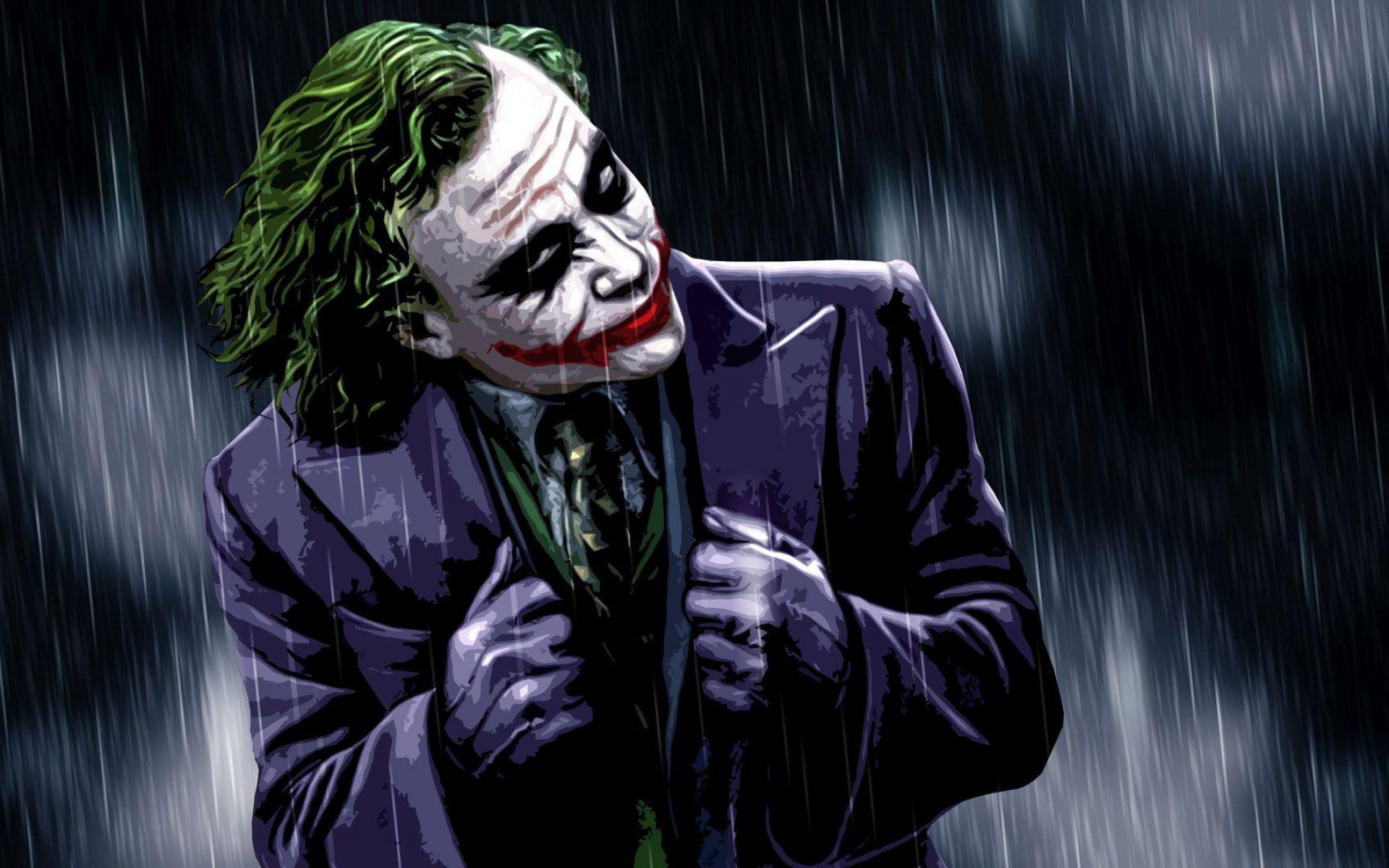 Joker sotto la pioggia, 1920x1200 WUXGA, PC
