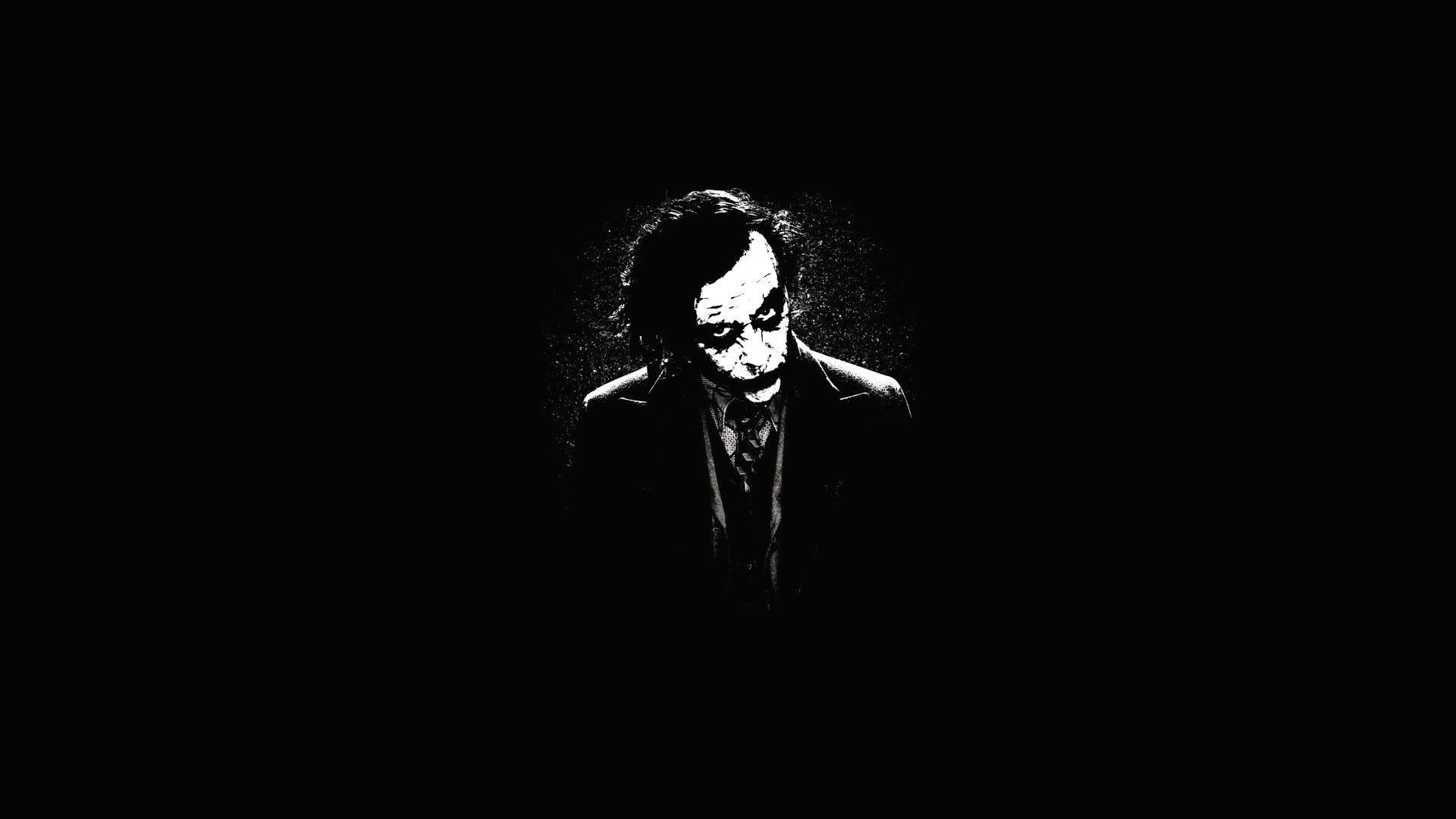 Joker viso nell'oscurità, 1920x1080 Full HD 1080p, PC