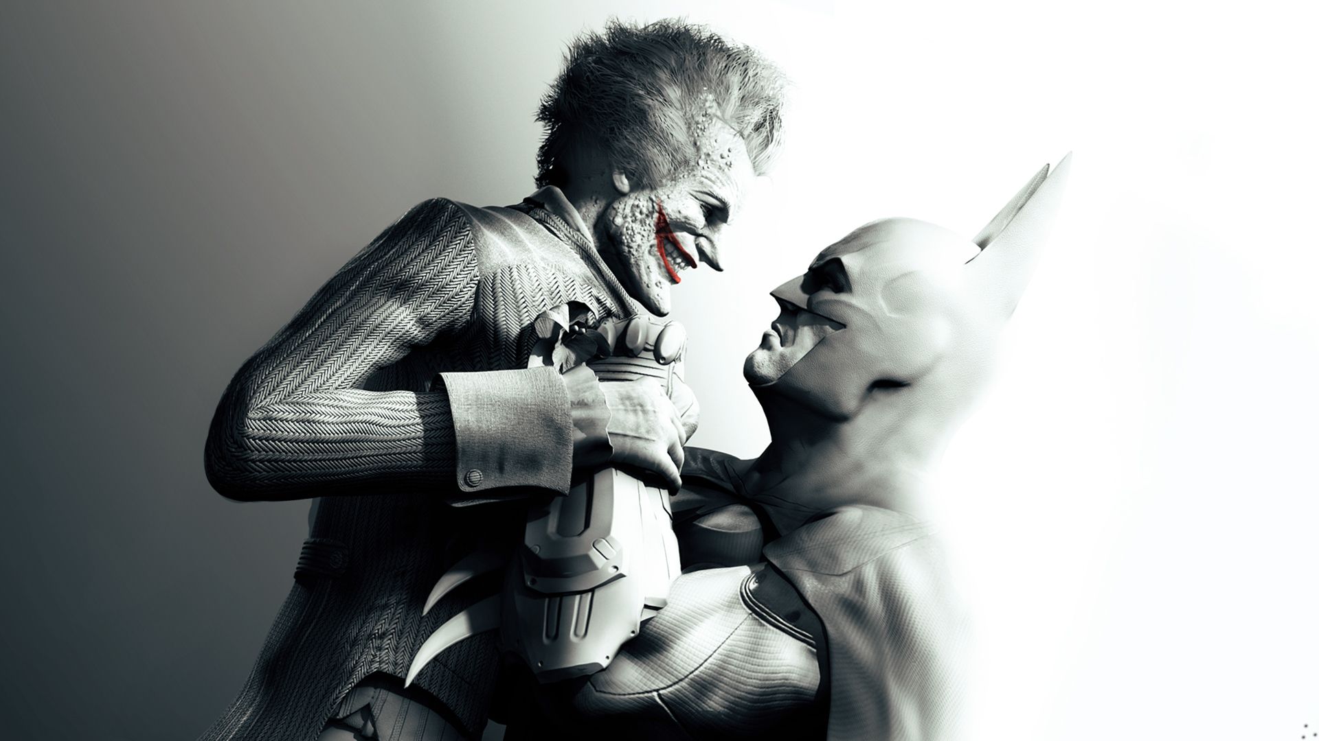 Batman contro Joker in lotta, Gotham, 1920x1080 Full HD, PC
