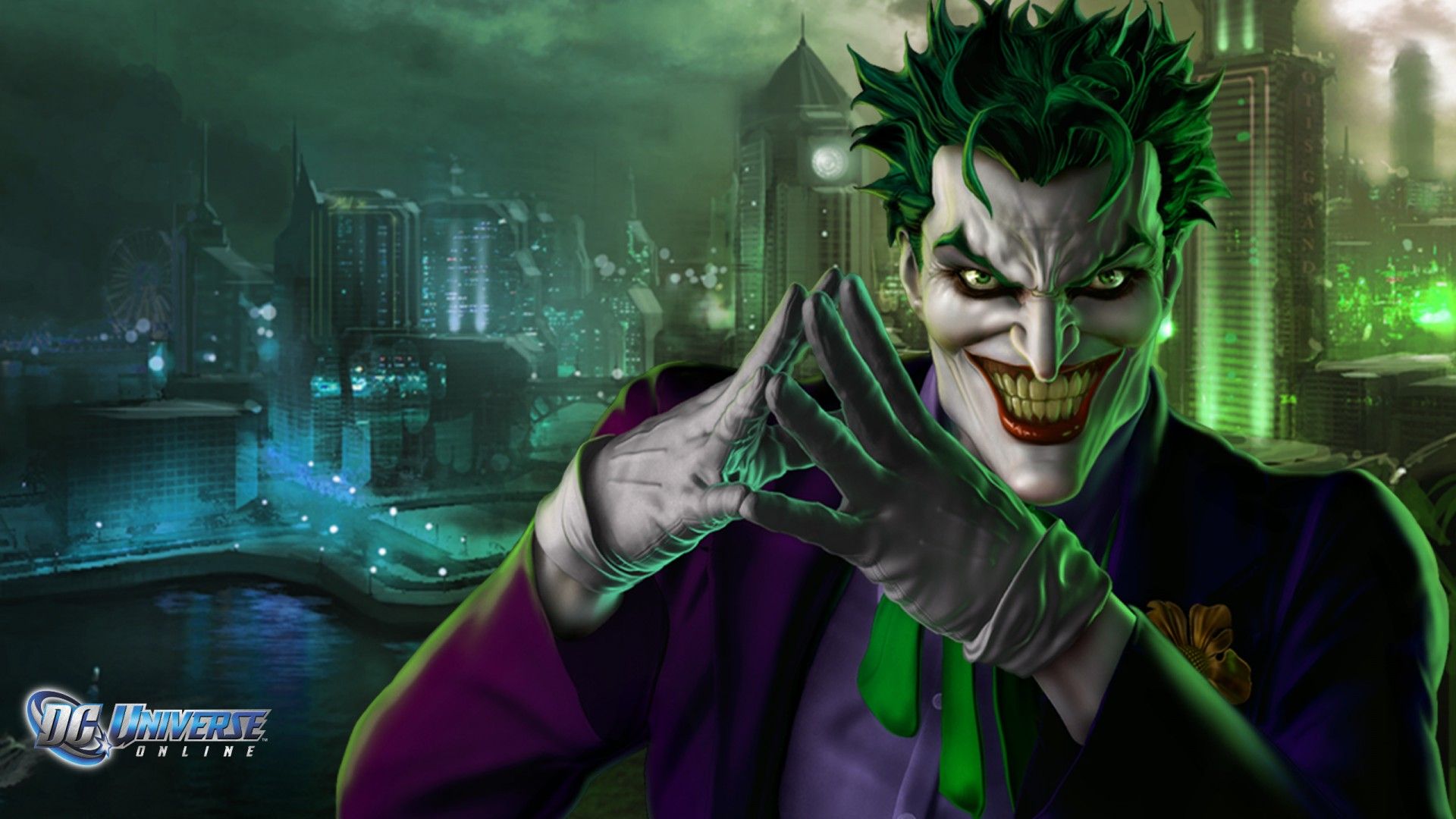 Joker DC Universe Online, 1920x1080 Full HD 1080p, Monitor Gaming