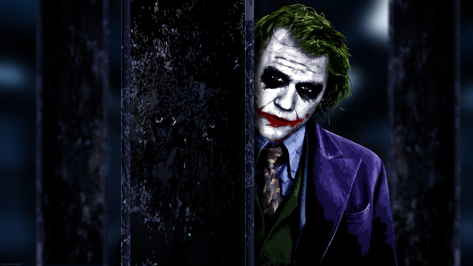 Joker Heath Ledger Batman, 1920x1080 Full HD 1080p, Desktop