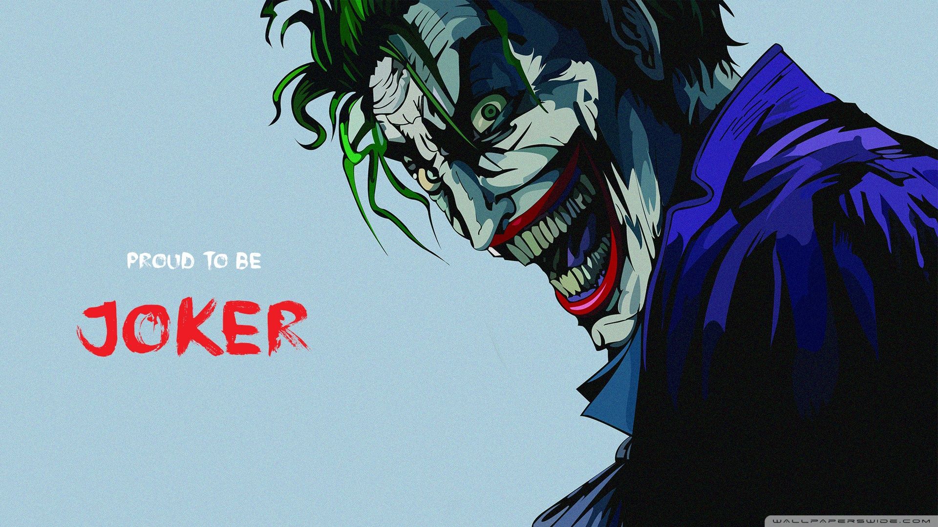 Joker volto su nero, 1920x1080 Full HD 1080p, Monitor Gaming