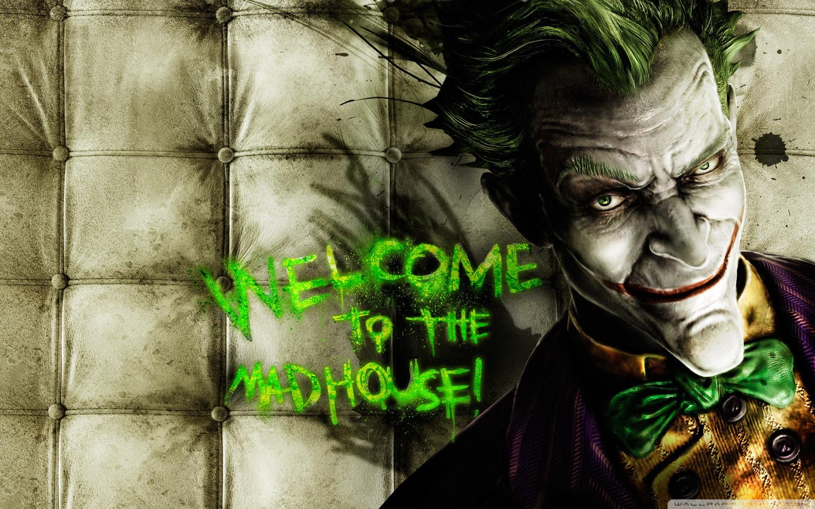 Joker viso ghignante sfondo nero, 1920x1080 Full HD, Monitor Gaming